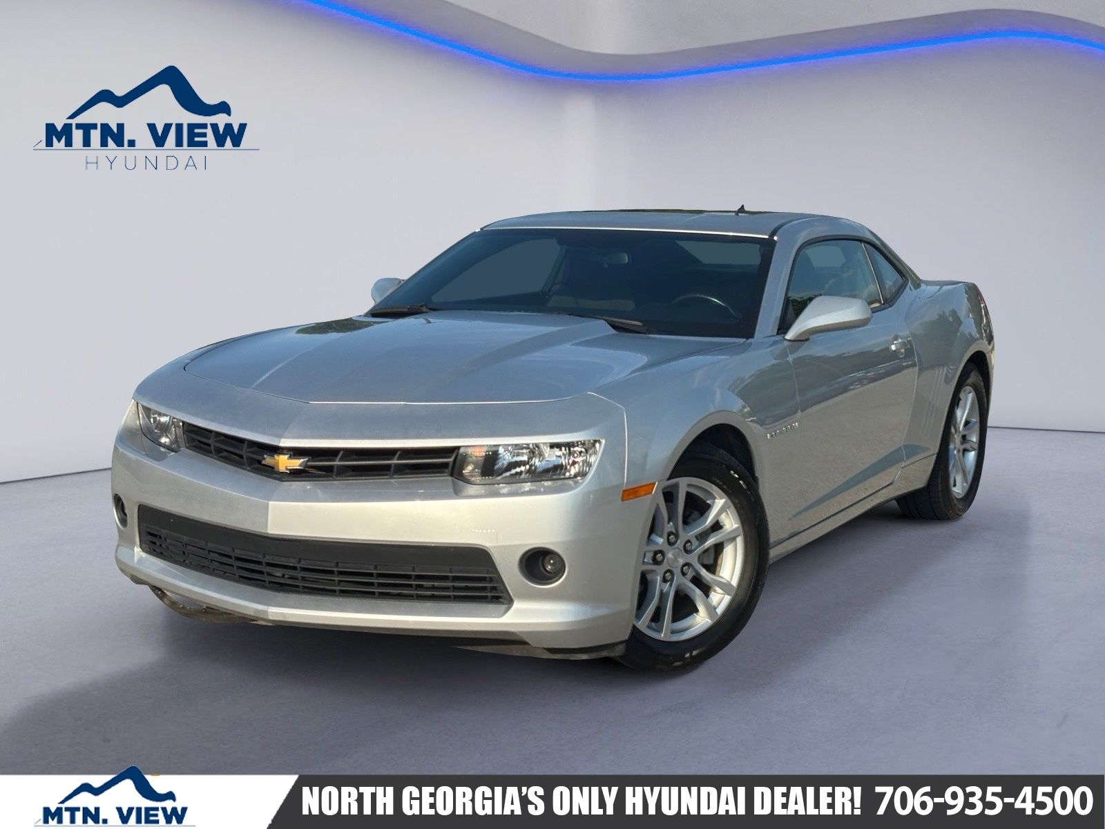 Silver Ice Metallic 2014 Chevrolet Camaro Coupe Rear-Wheel Drive 6-Speed Automatic