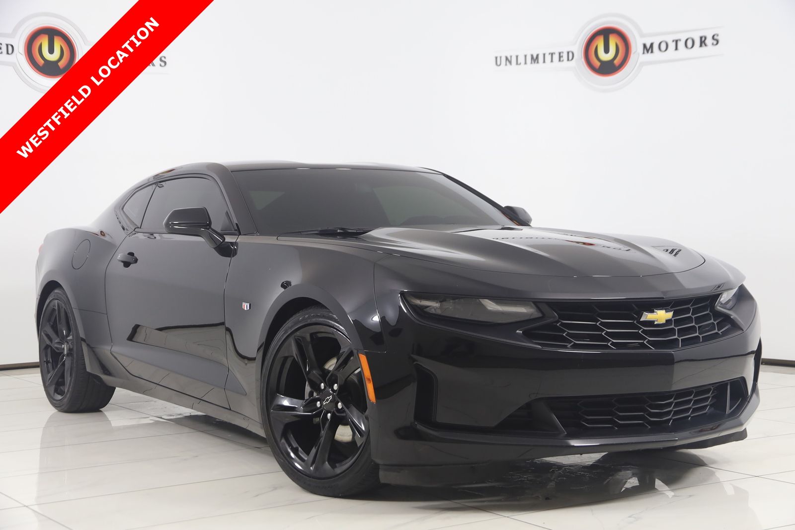 Black 2023 Chevrolet Camaro Coupe Rear-Wheel Drive 8-Speed Automatic