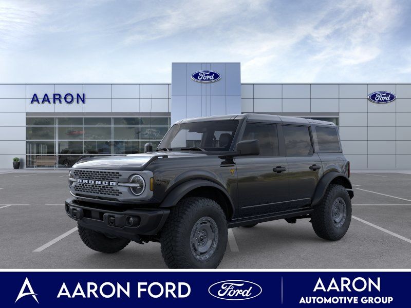 Shadow Black 2025 Ford Bronco SUV / Crossover Four-Wheel Drive Automatic