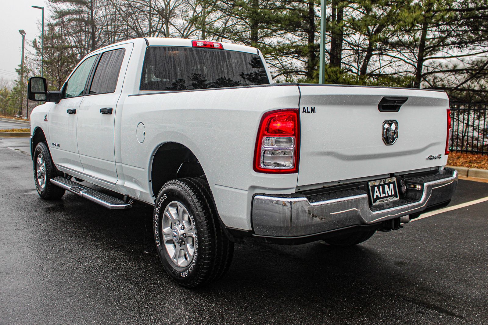 Used 2024 Bright White Clearcoat Ram Big Horn image 4