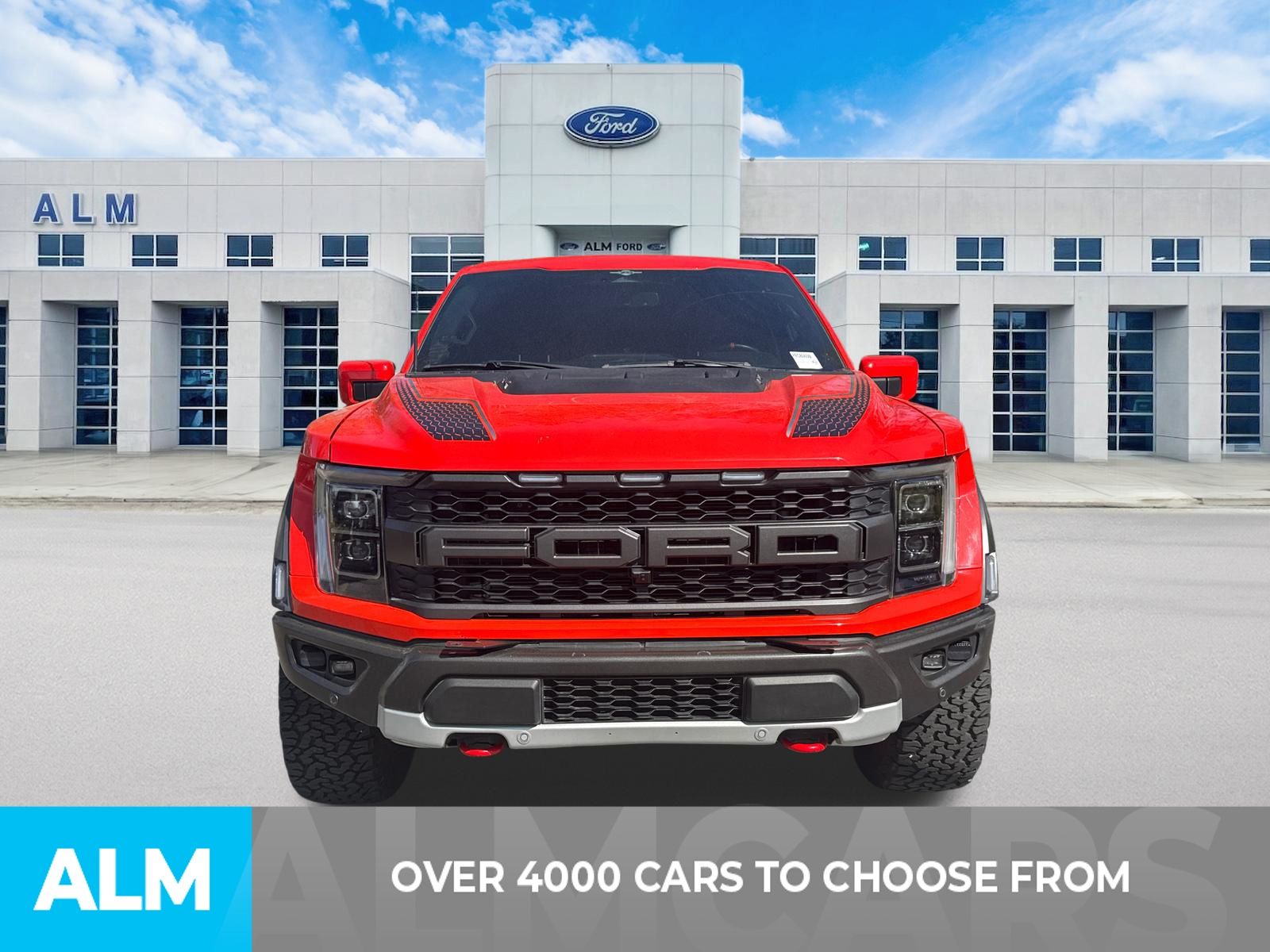 Used 2023 Orange Ford Raptor image 2