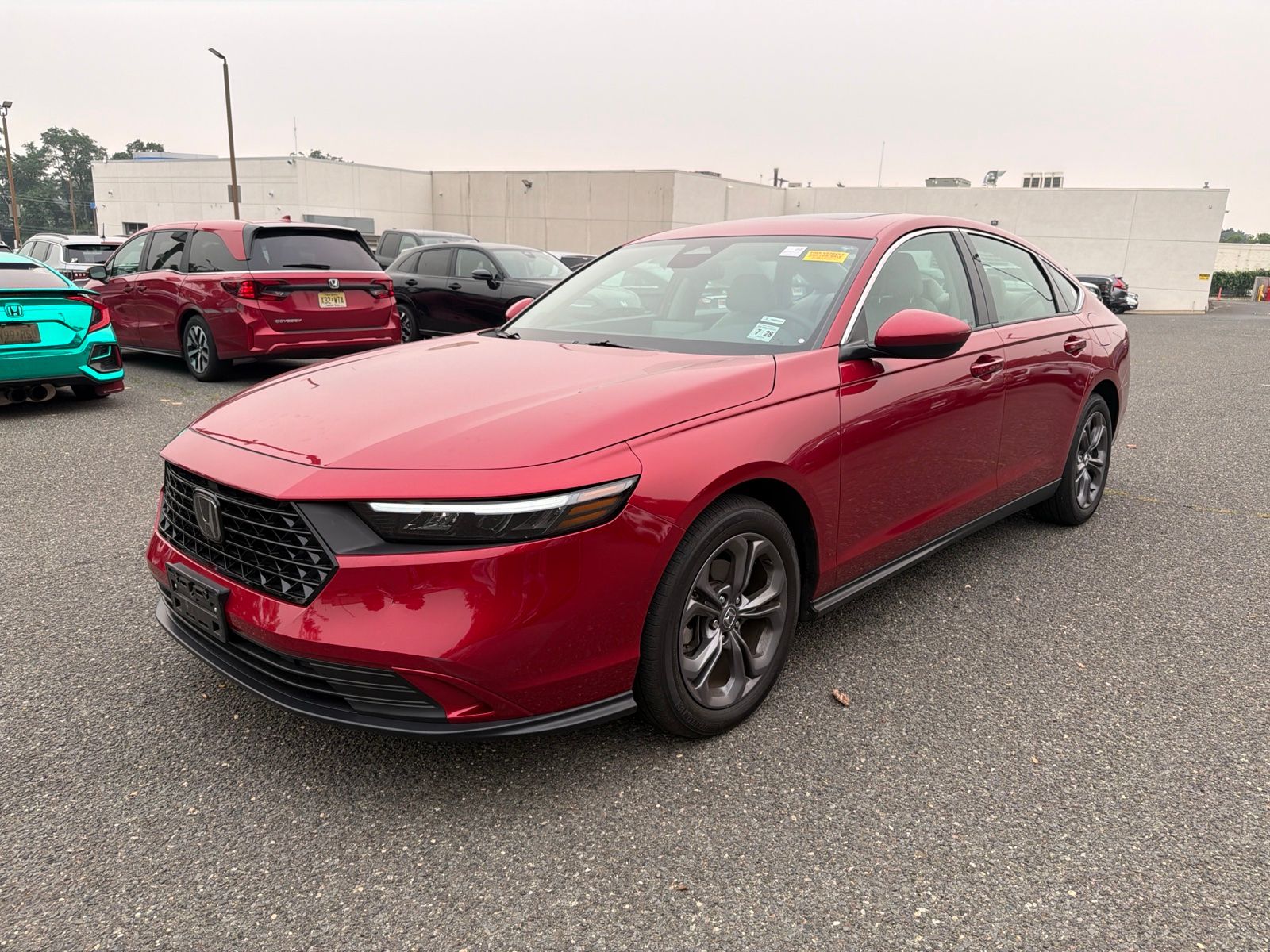 Red 2023 Honda Accord Sedan Front-Wheel Drive Continuously Variable Transmission