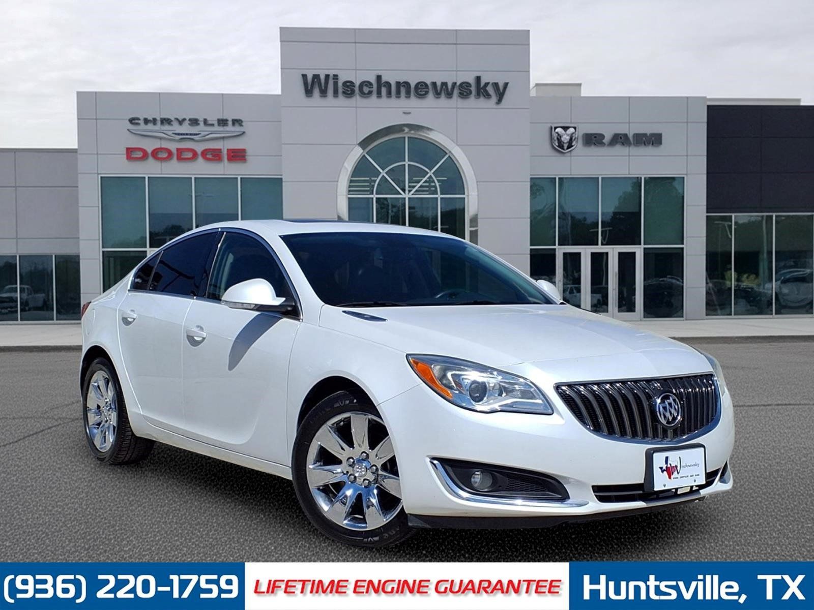 White Frost Tricoat 2016 Buick Regal Sedan Front-Wheel Drive 6-Speed Automatic