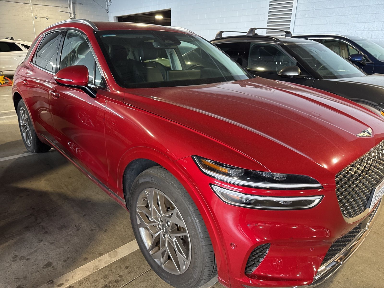 Mauna Red 2023 Genesis GV70 2.5T Advanced Plus AWD SUV / Crossover Automatic