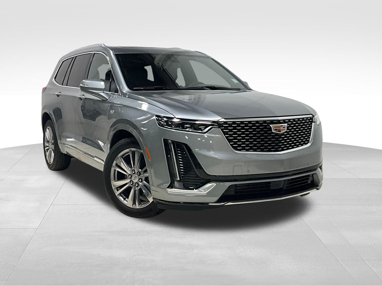 Argent Silver Metallic 2025 Cadillac XT6 Premium Luxury AWD SUV / Crossover Four-Wheel Drive 9-Speed Automatic