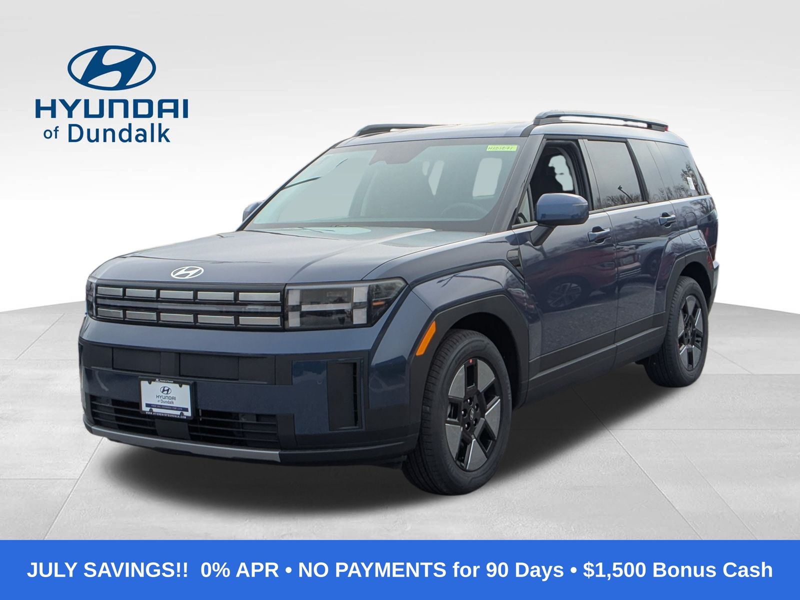 Atlantis Blue 2026 Hyundai Santa Fe Hybrid SUV / Crossover All-Wheel Drive 6-Speed Automatic