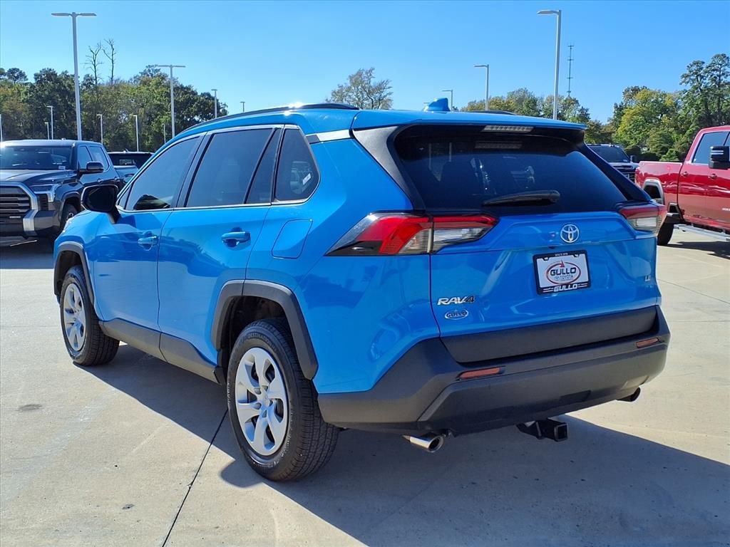 2020 Toyota RAV4 LE Blue at Gullo Toyota