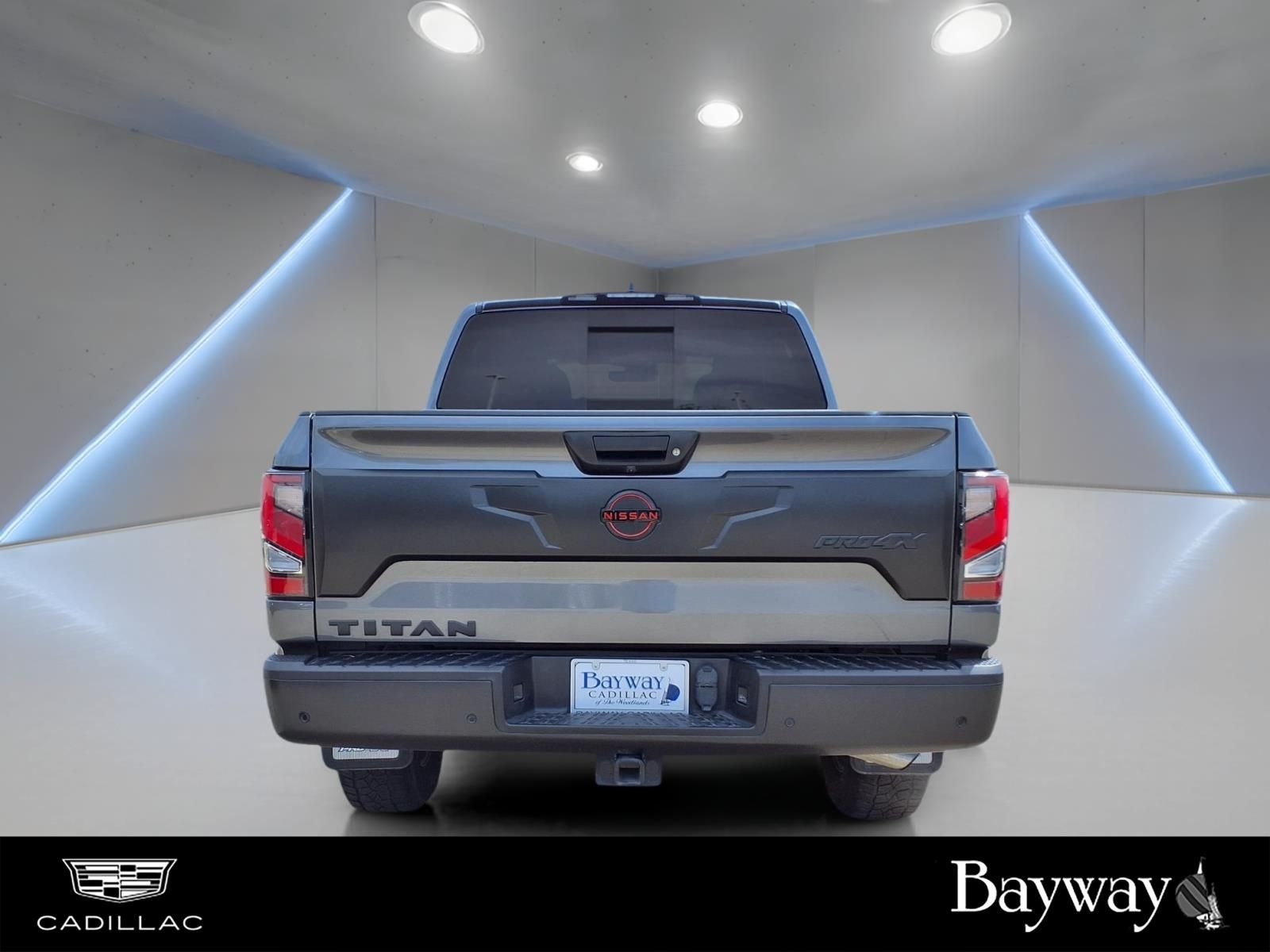 2023 Nissan Titan PRO-4X Gray at Bayshore Chrysler Jeep Dodge Ram
