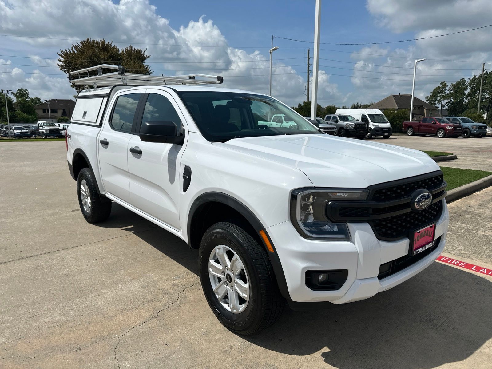 Oxford White 2024 Ford Ranger Pickup Truck Four-Wheel Drive Automatic