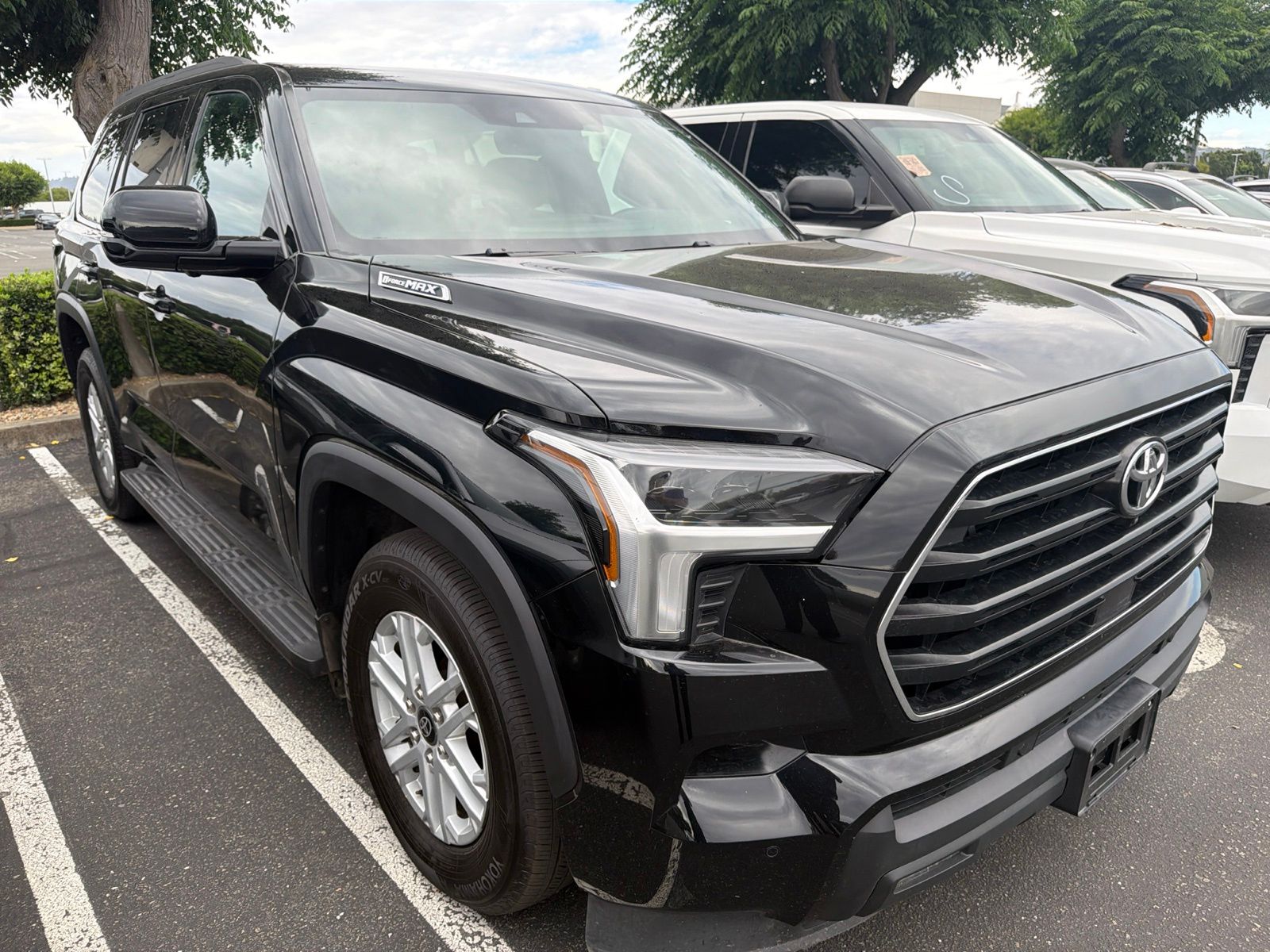 Midnight Black Metallic 2025 Toyota Sequoia SUV / Crossover Four-Wheel Drive Automatic