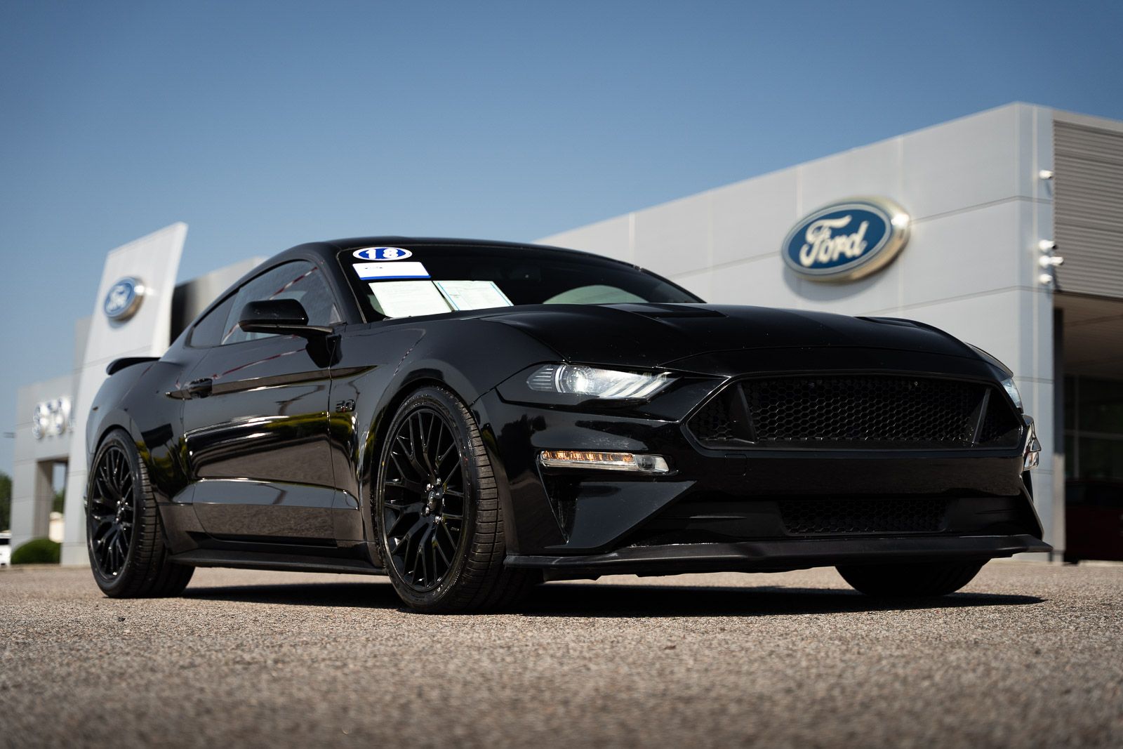 Shadow Black 2018 Ford Mustang GT Coupe RWD Coupe Rear-Wheel Drive 6-Speed Manual