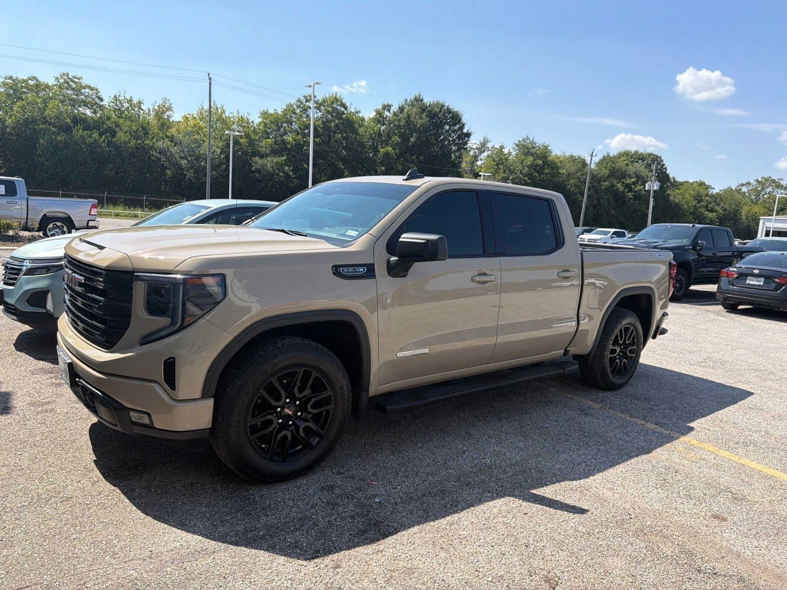 Desert Sand Metallic 2023 GMC Sierra 1500 Pickup Truck Four-Wheel Drive Automatic