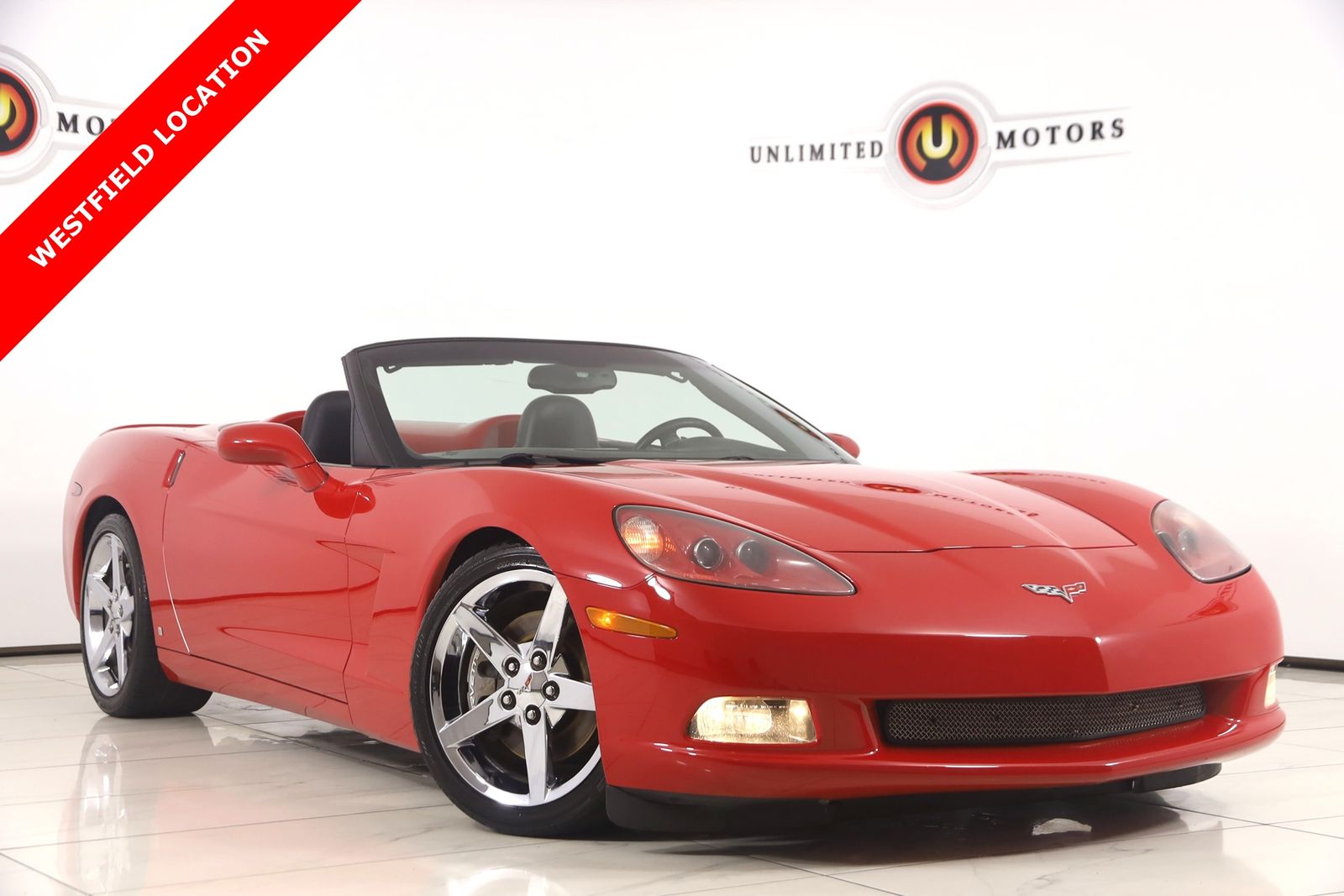 Victory Red 2007 Chevrolet Corvette Convertible Rear-Wheel Drive 6-Speed Automatic