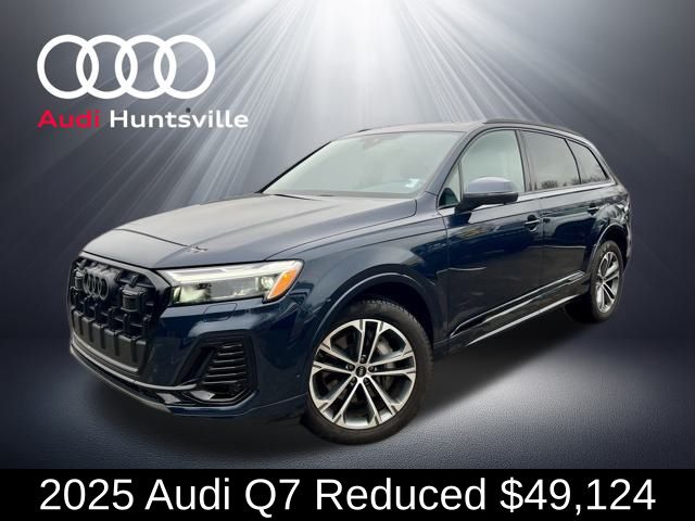 Waitomo Blue Metallic 2025 Audi Q7 quattro Premium 45 TFSI SUV / Crossover All-Wheel Drive 8-Speed Automatic