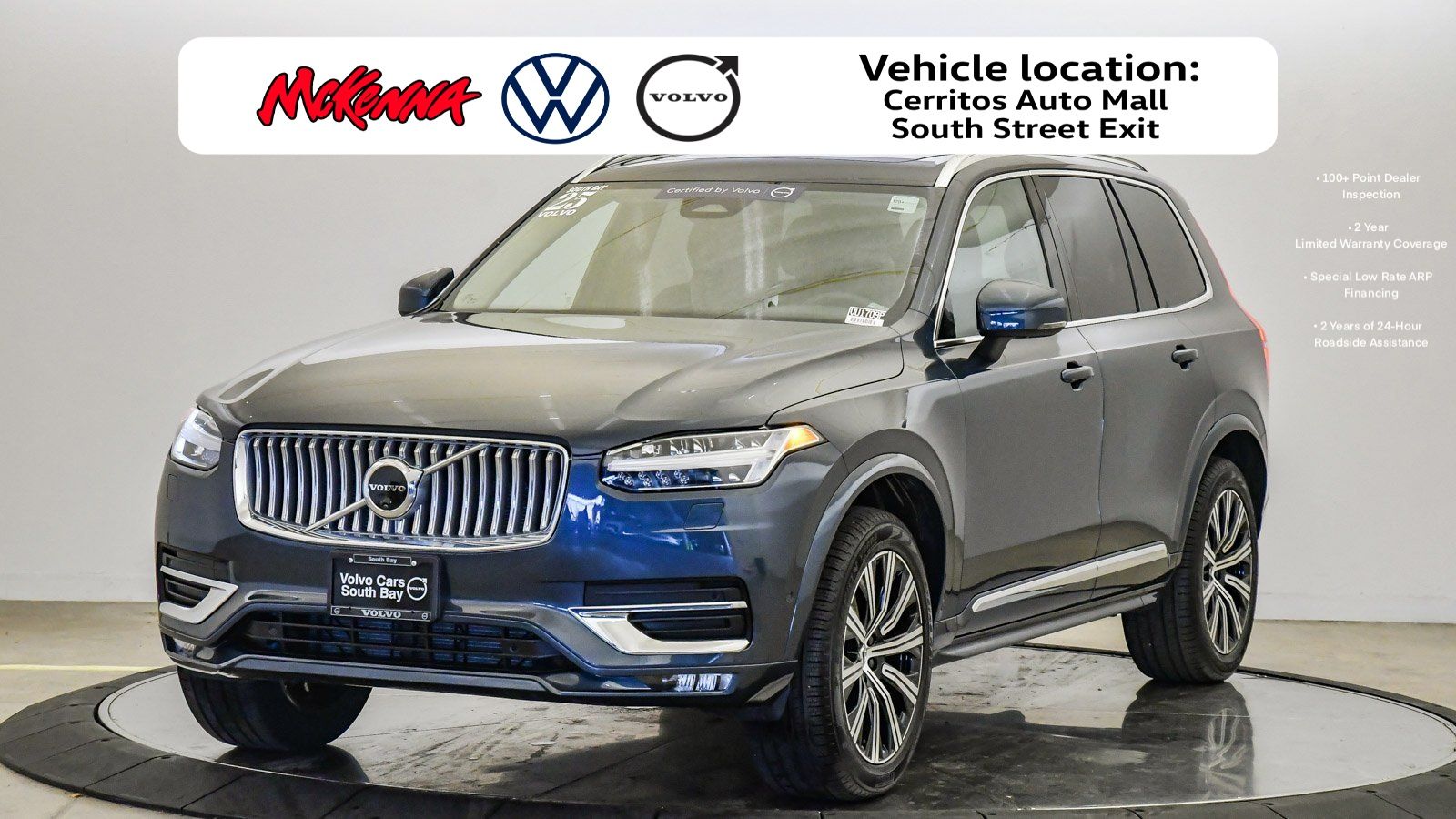 Denim Blue 2025 Volvo XC90 SUV / Crossover All-Wheel Drive Automatic