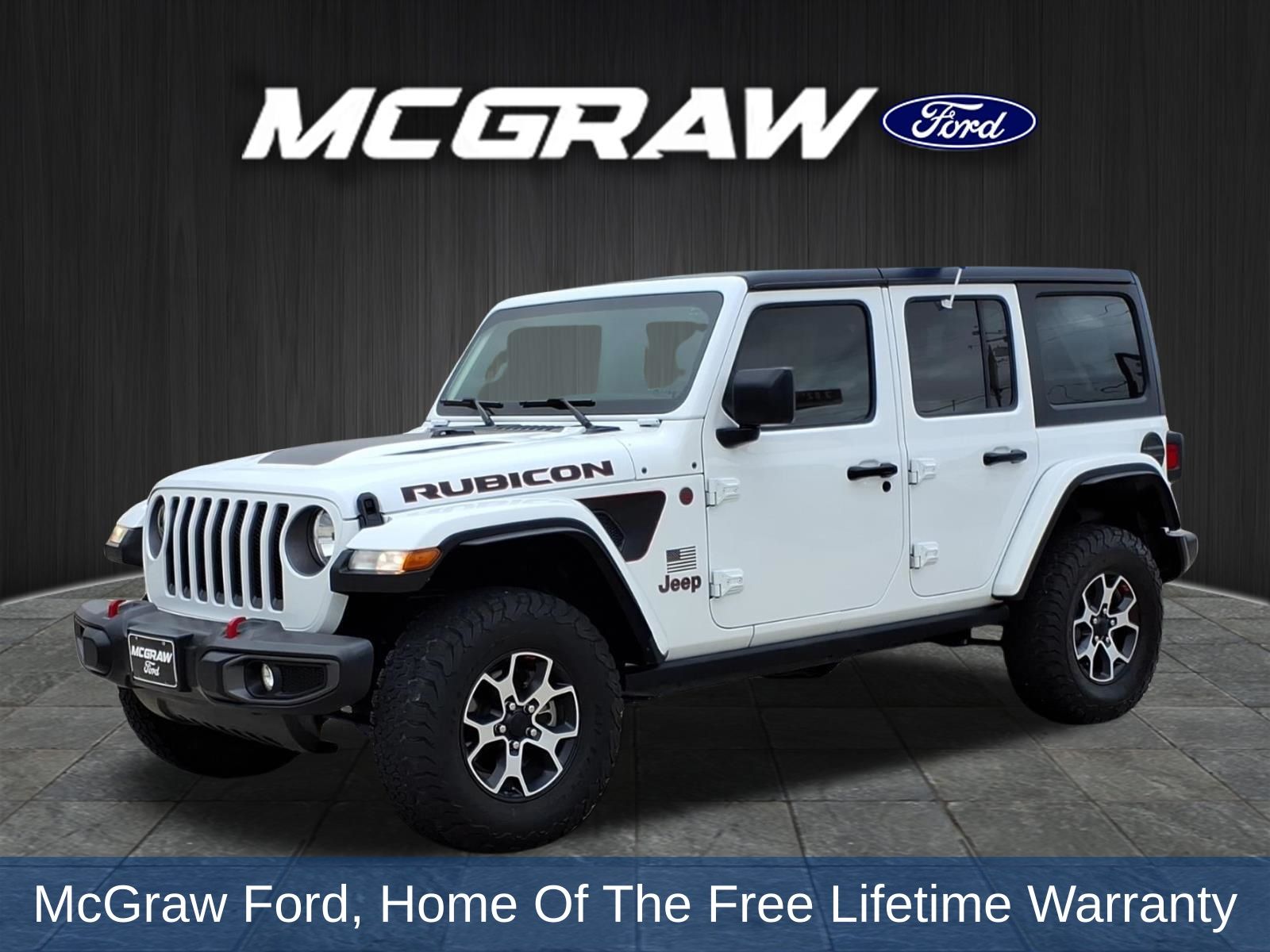 Bright White Clearcoat 2022 Jeep Wrangler Unlimited Rubicon 4WD SUV / Crossover Four-Wheel Drive 8-Speed Automatic