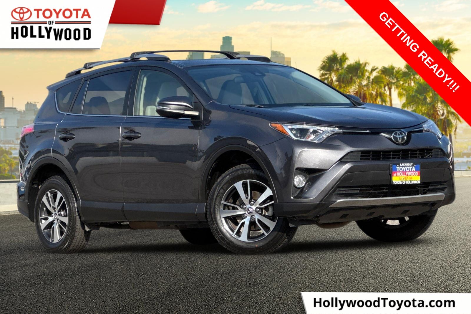 Magnetic Gray Metallic 2018 Toyota RAV4 XLE AWD SUV / Crossover All-Wheel Drive 6-Speed Automatic