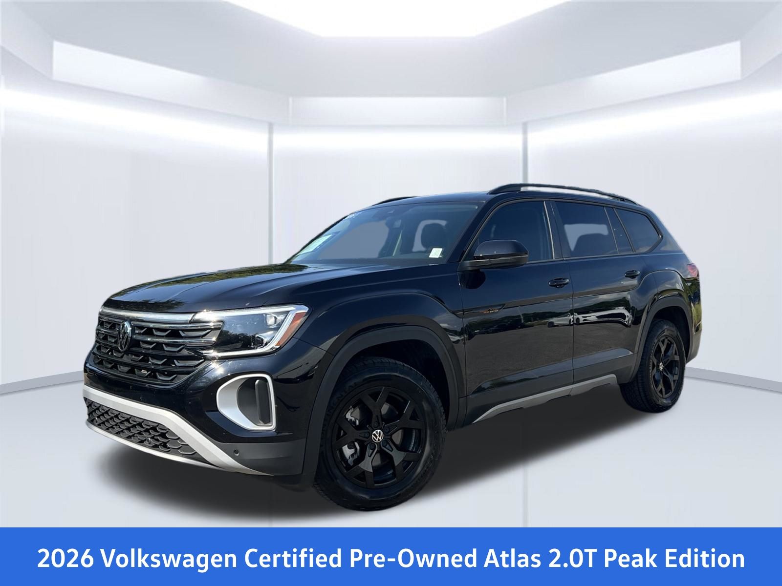 Deep Black Pearl 2026 Volkswagen Atlas SUV / Crossover All-Wheel Drive 8-Speed Automatic