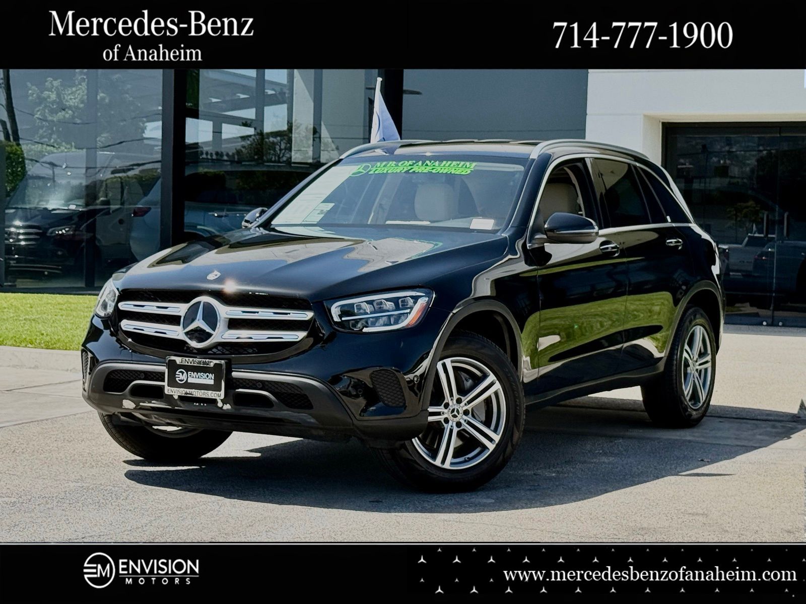 Black 2021 Mercedes-Benz GLC SUV / Crossover Rear-Wheel Drive 9-Speed Automatic