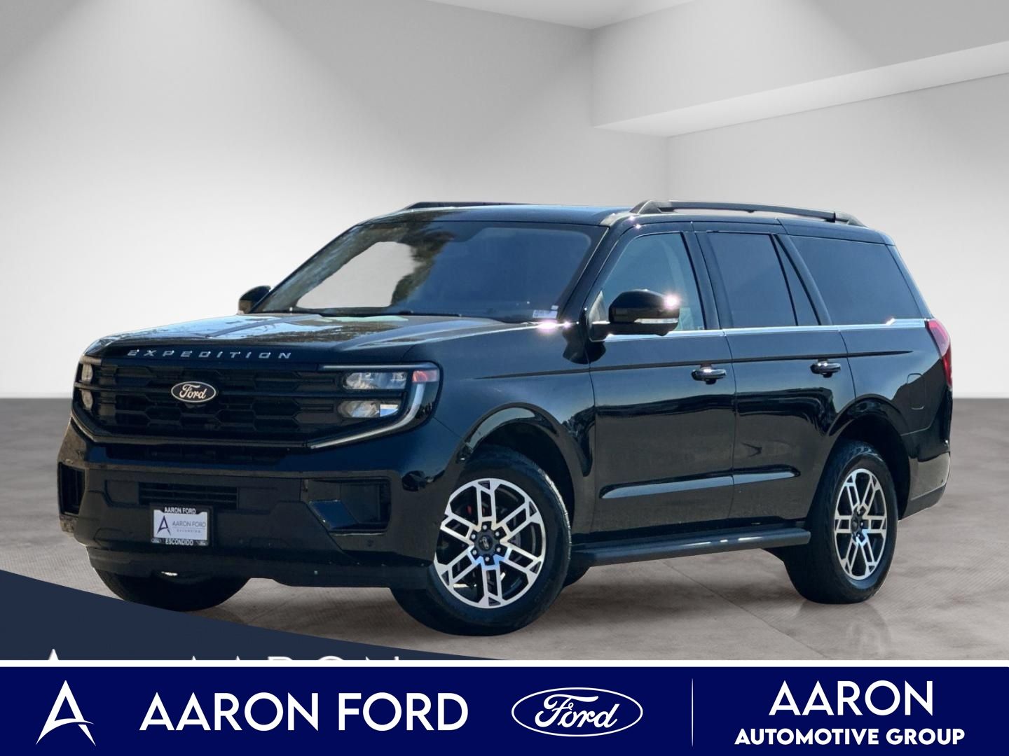 Black Metallic 2025 Ford Expedition SUV / Crossover Four-Wheel Drive Automatic