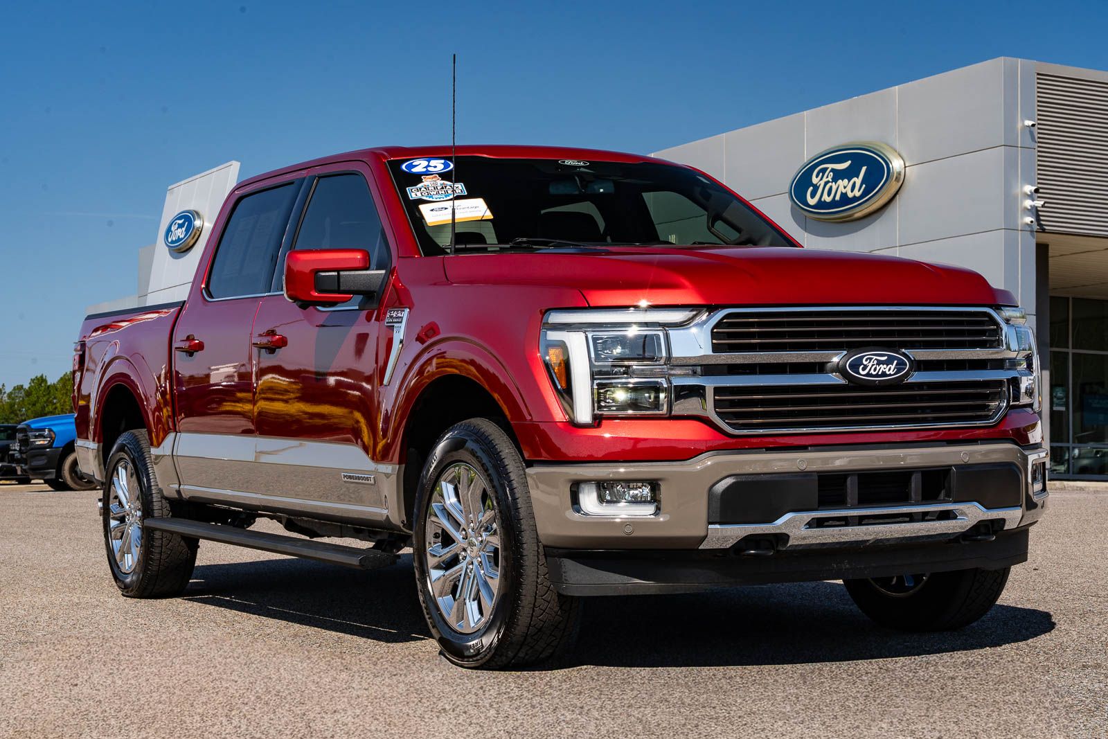 Brown 2025 Ford F-150 Pickup Truck Four-Wheel Drive Automatic