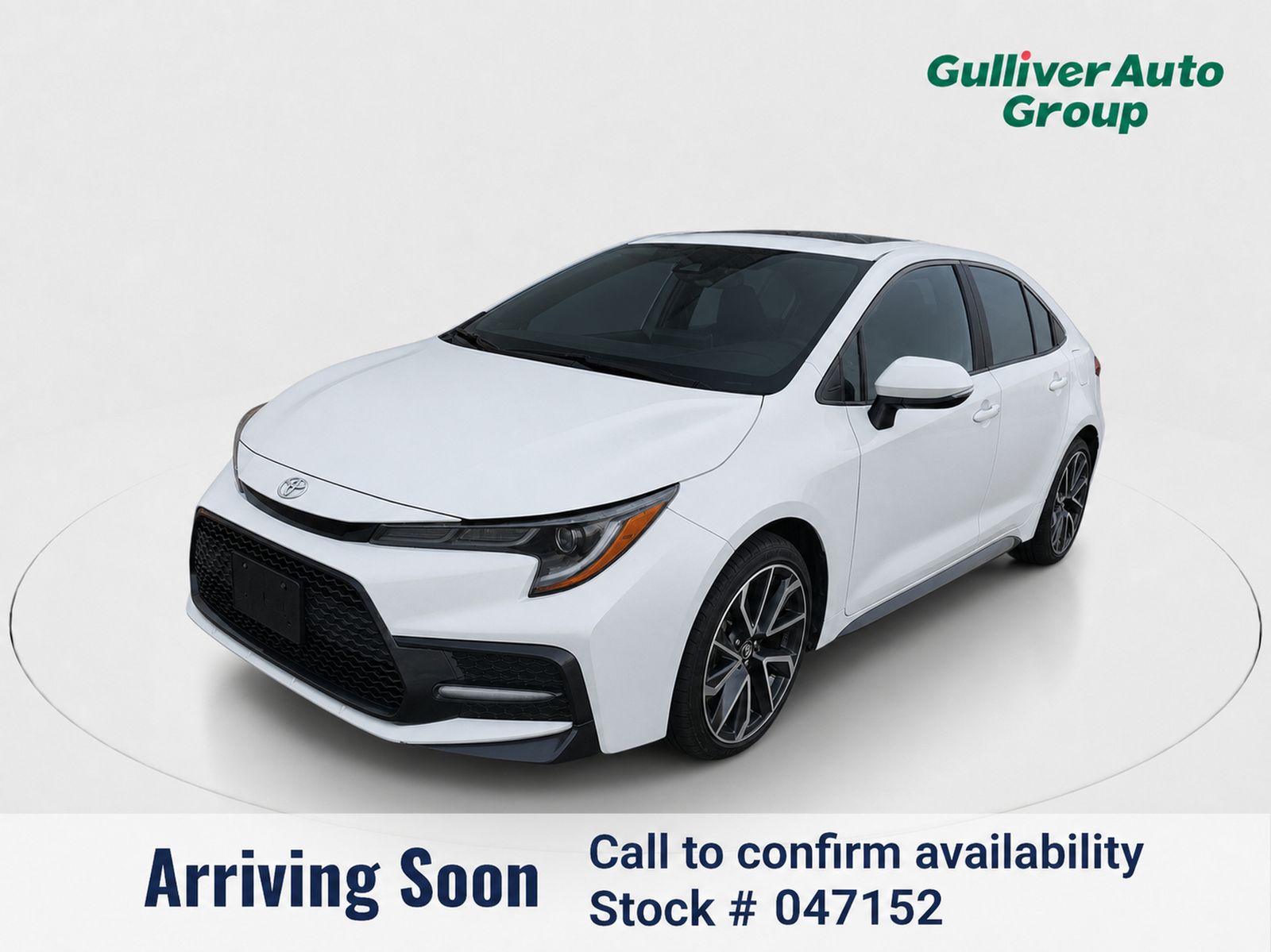 White (Blizzard Pearl) 2020 Toyota Corolla Sedan Front-Wheel Drive 6-Speed Manual