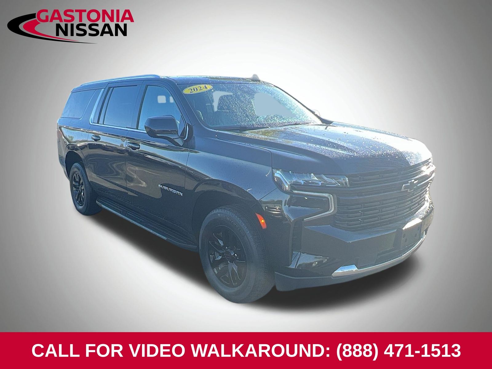 Black 2024 Chevrolet Suburban LT 4WD SUV / Crossover Four-Wheel Drive