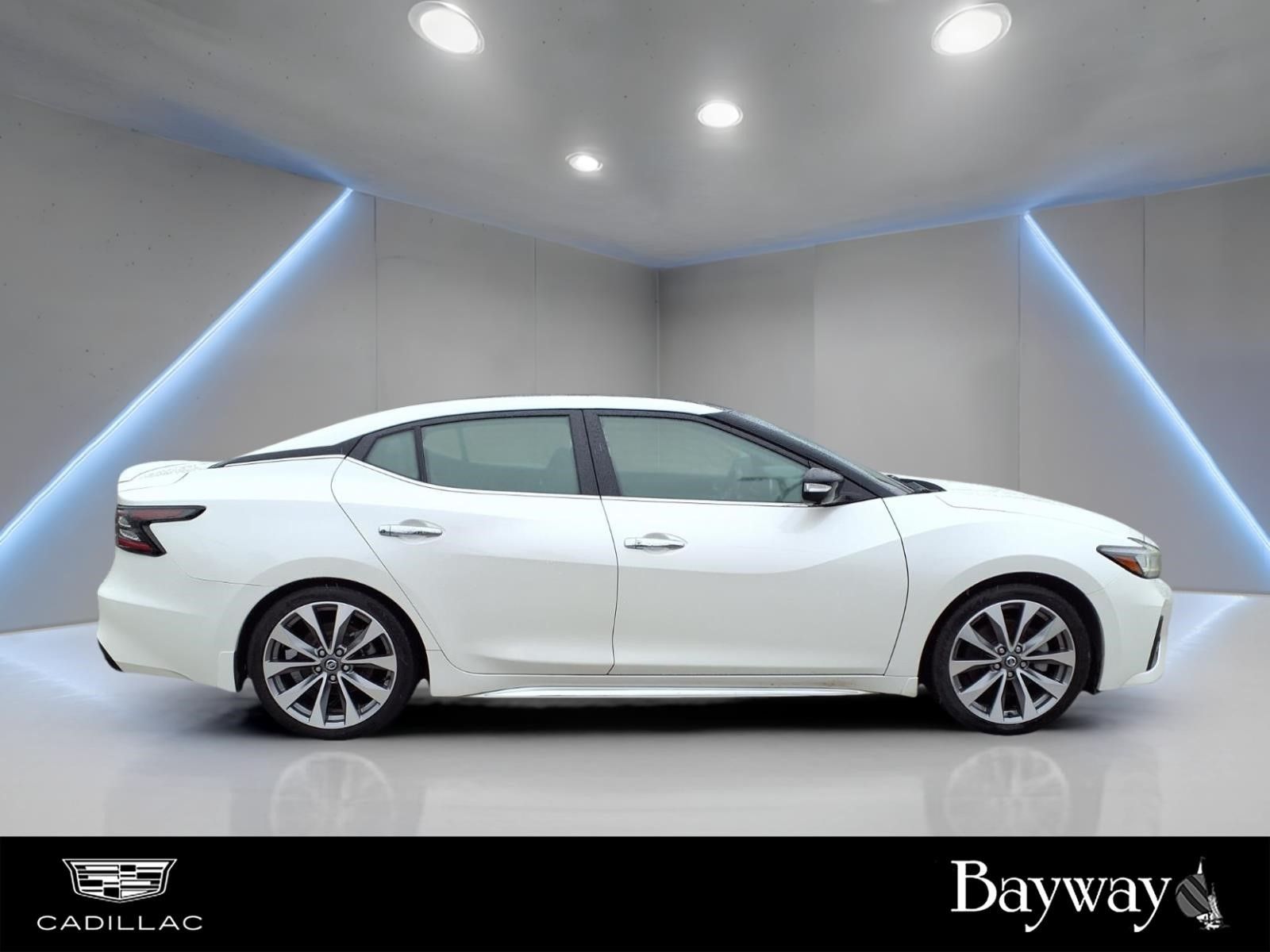 2020 Nissan Maxima Platinum White at Bravo Nissan