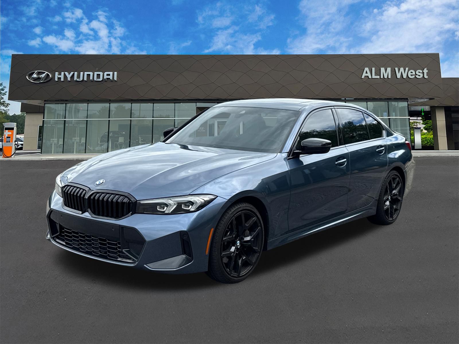 Arctic Race Blue Metallic 2025 BMW 3 Series Sedan Rear-Wheel Drive 8-Speed Automatic