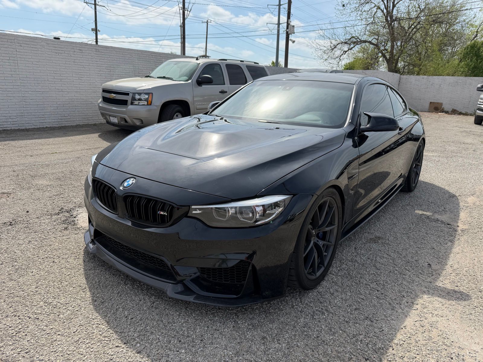 Black Sapphire Metallic 2019 BMW M4 CS Coupe RWD Coupe Rear-Wheel Drive 7-Speed Automatic