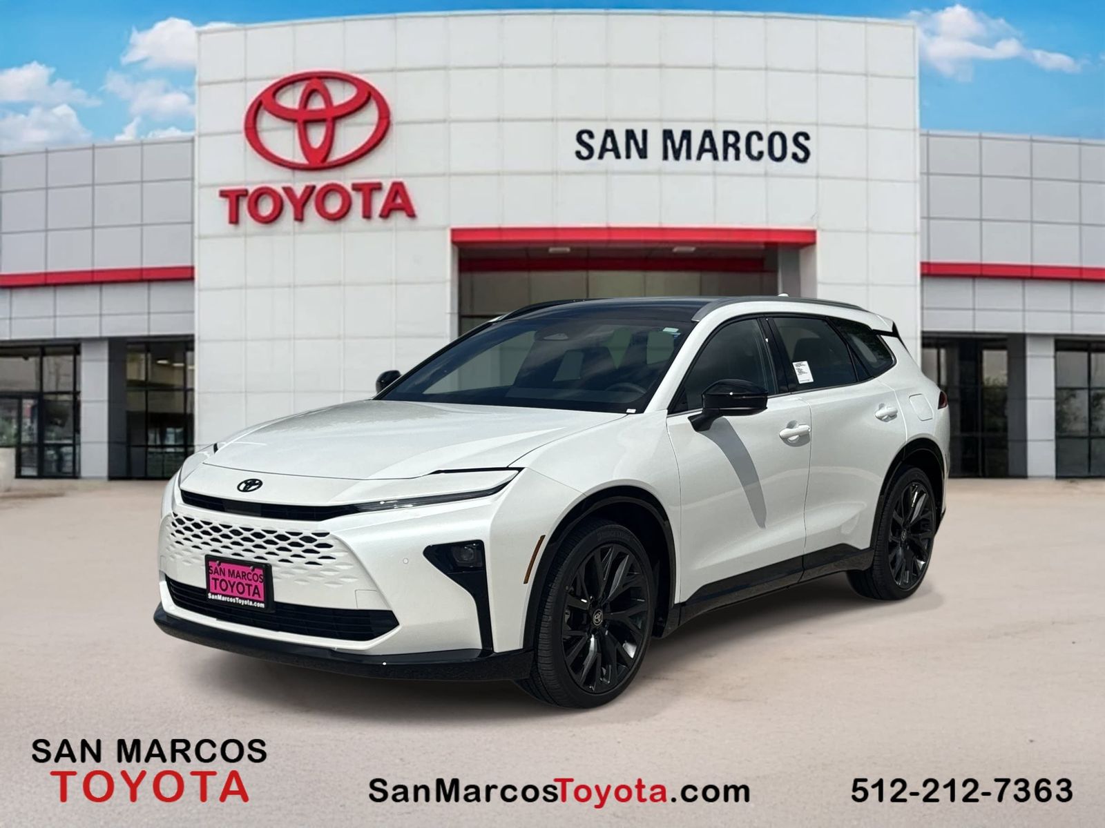 White 2026 Toyota Crown Signia SUV / Crossover All-Wheel Drive Continuously Variable Transmission