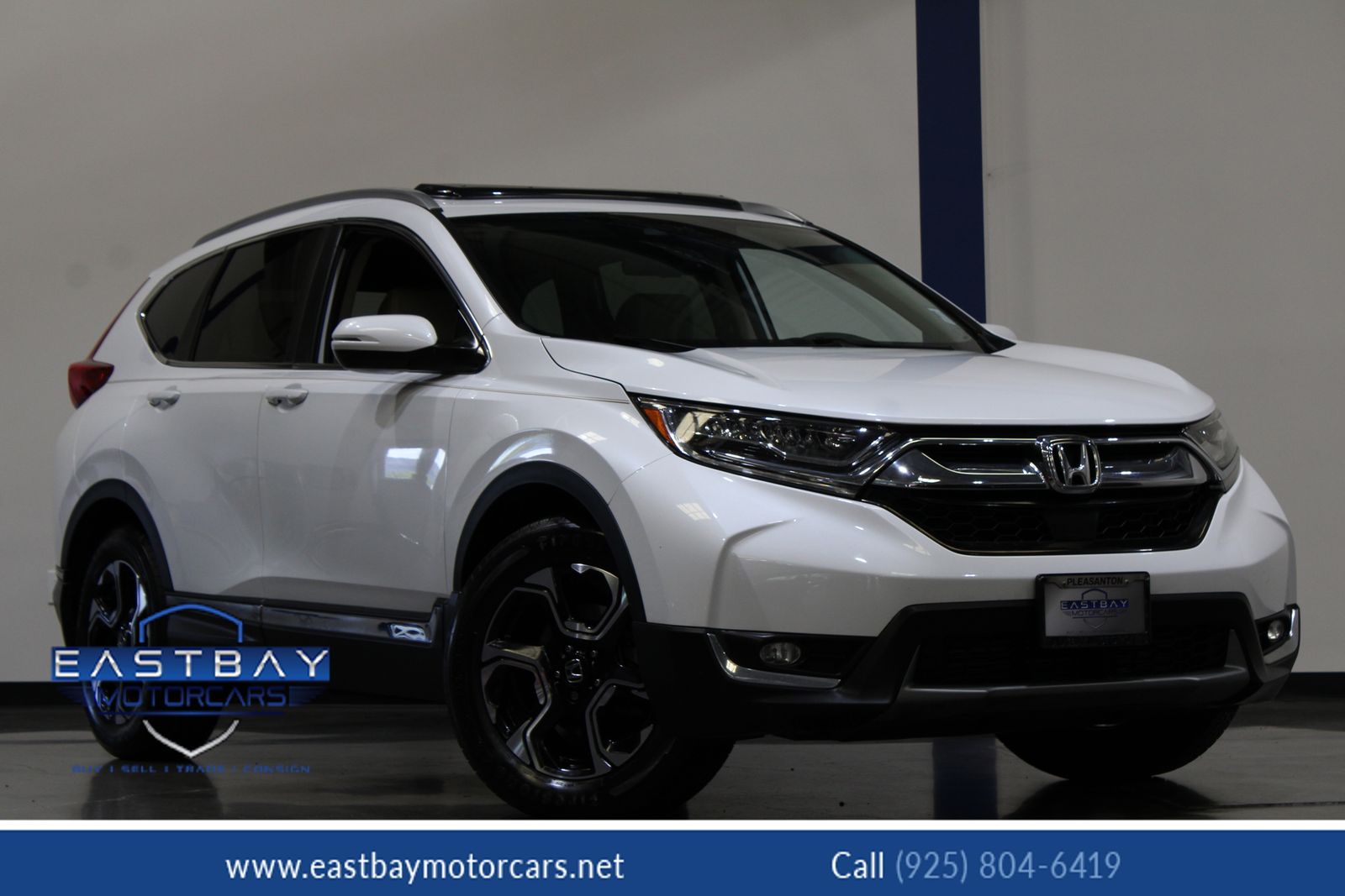 White 2019 Honda CR-V SUV / Crossover Front-Wheel Drive Continuously Variable Transmission