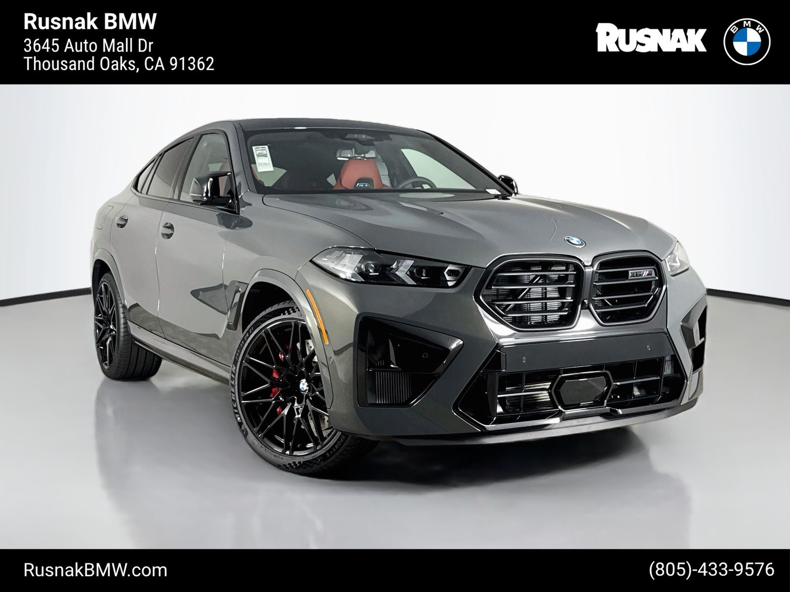 Gray (Dravit Grey Metallic) 2027 BMW X6 M SUV / Crossover All-Wheel Drive 8-Speed Automatic