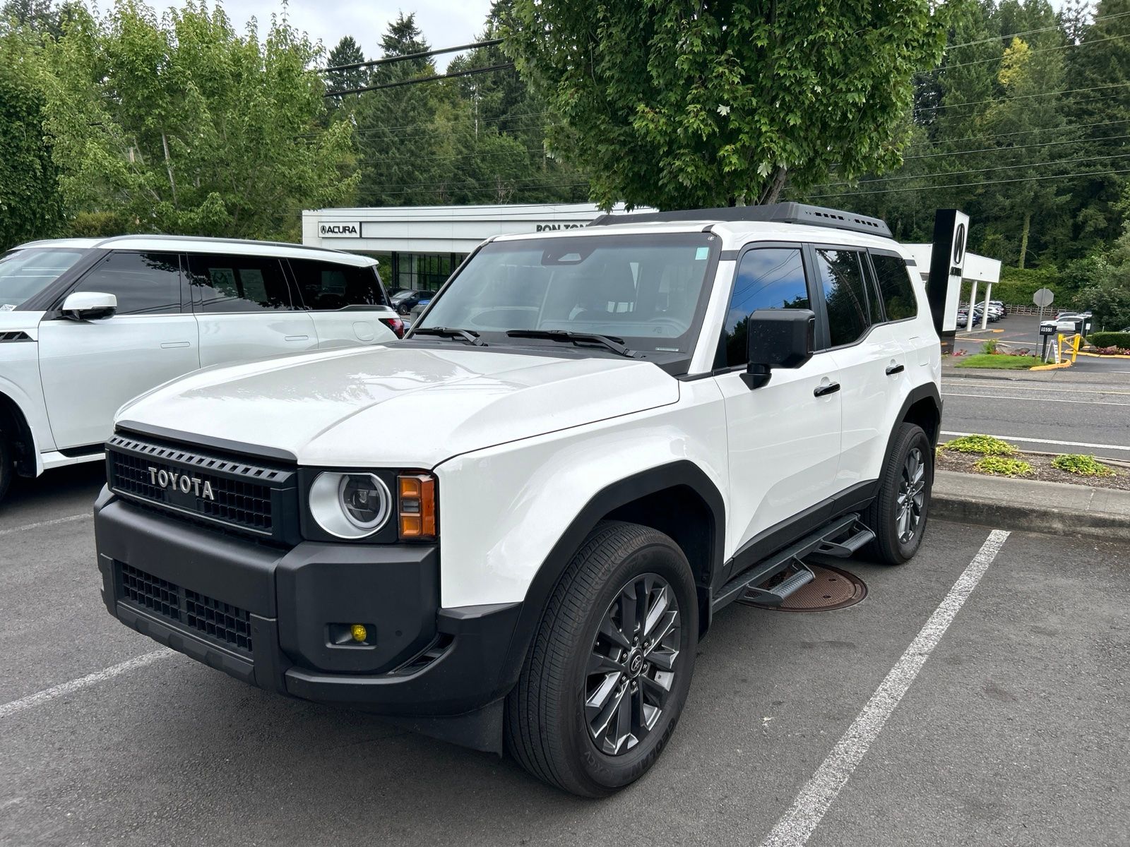 Ice Cap 2025 Toyota Land Cruiser SUV / Crossover Four-Wheel Drive 8-Speed Automatic