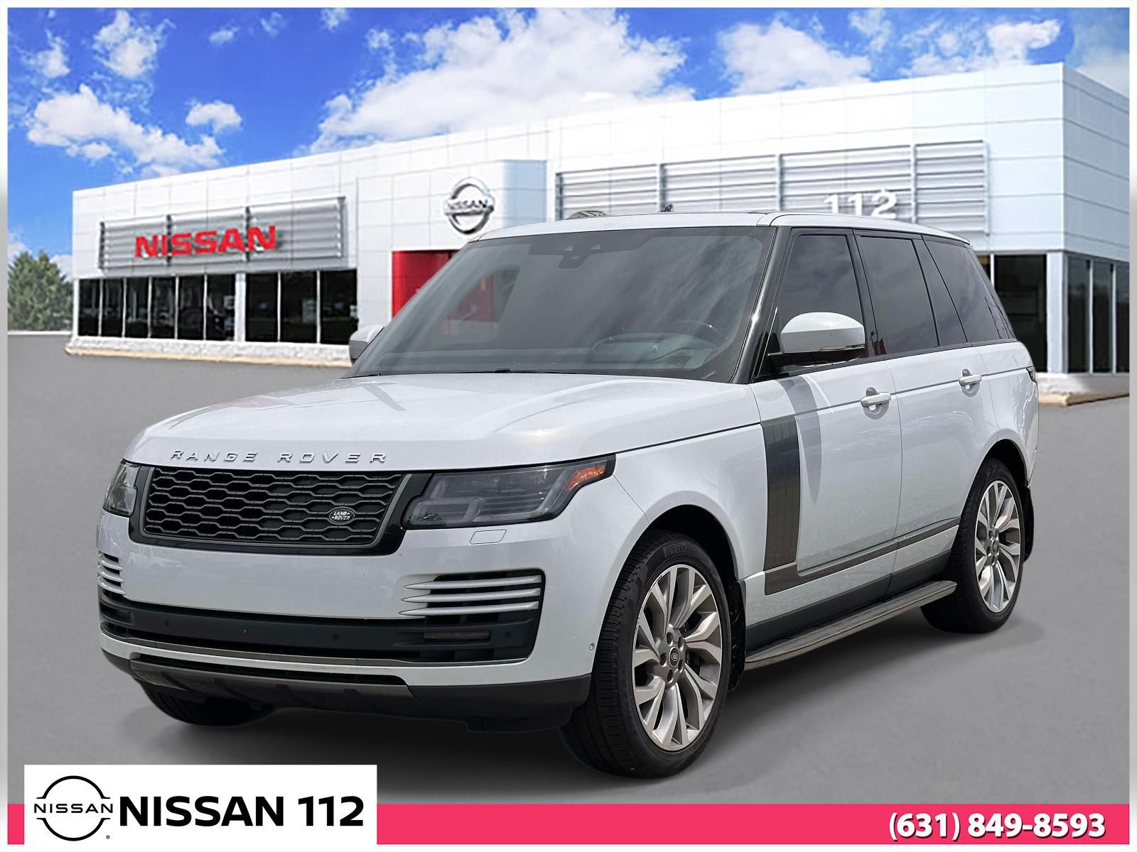 White 2020 Land Rover Range Rover SUV / Crossover All-Wheel Drive 8-Speed Automatic