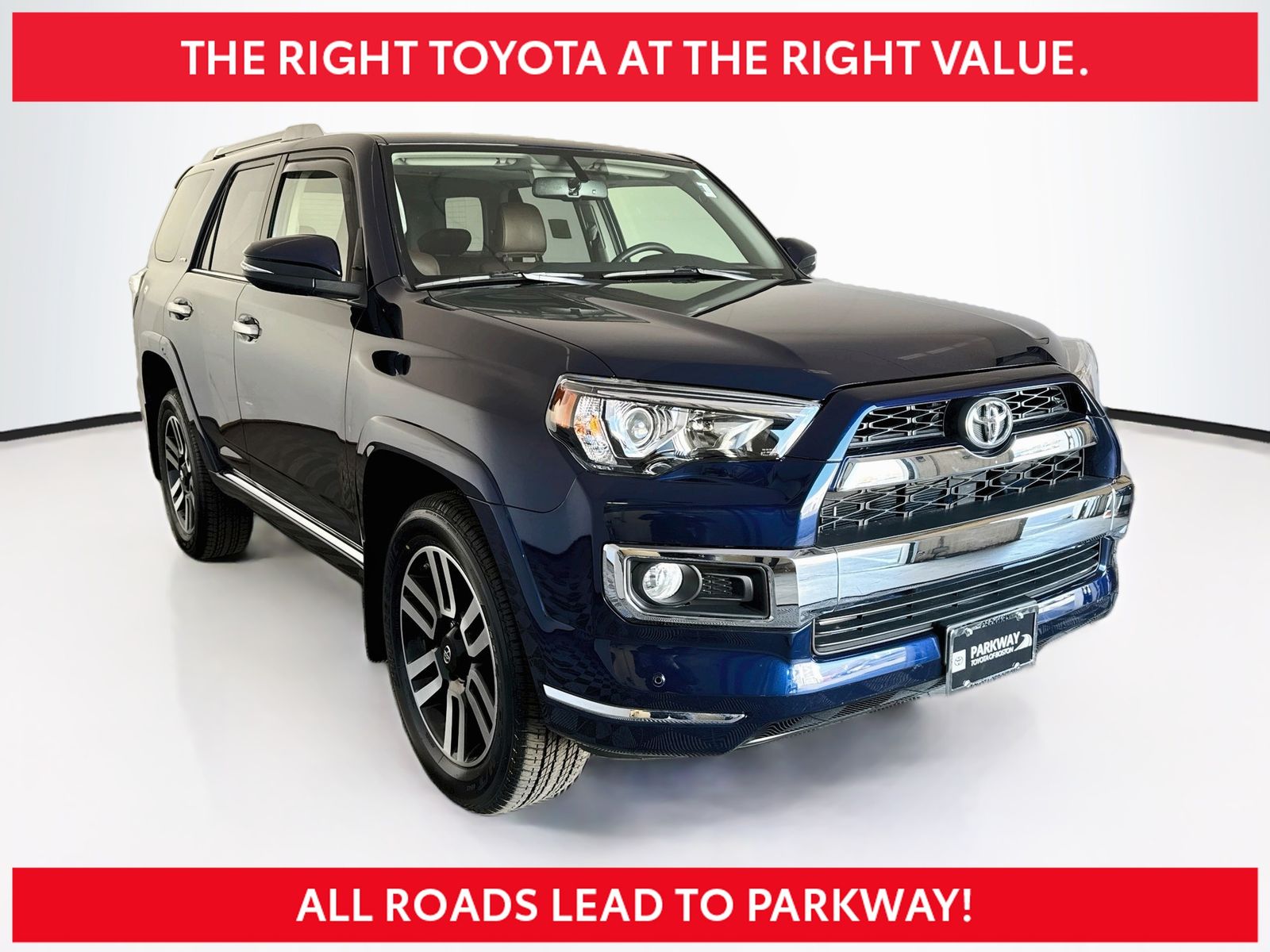Nautical Blue Metallic 2019 Toyota 4Runner SUV / Crossover All-Wheel Drive 5-Speed Automatic Overdrive