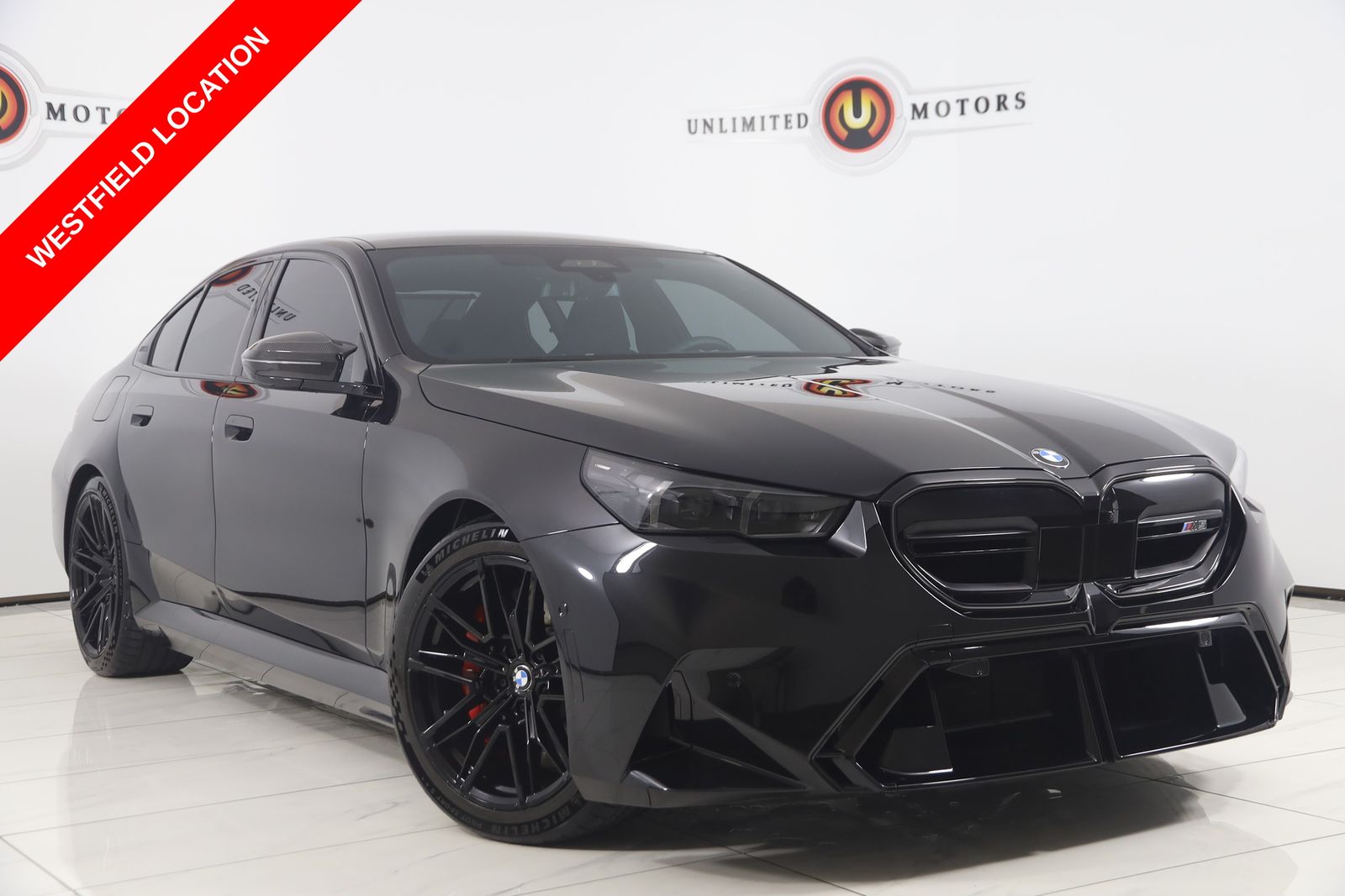 Black Sapphire Metallic 2025 BMW M5 Sedan All-Wheel Drive 8-Speed Automatic