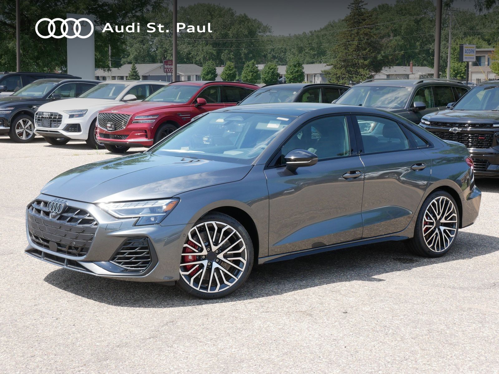 Daytona Gray Pearl Effect 2026 Audi S3 Sedan All-Wheel Drive 7-Speed Automatic