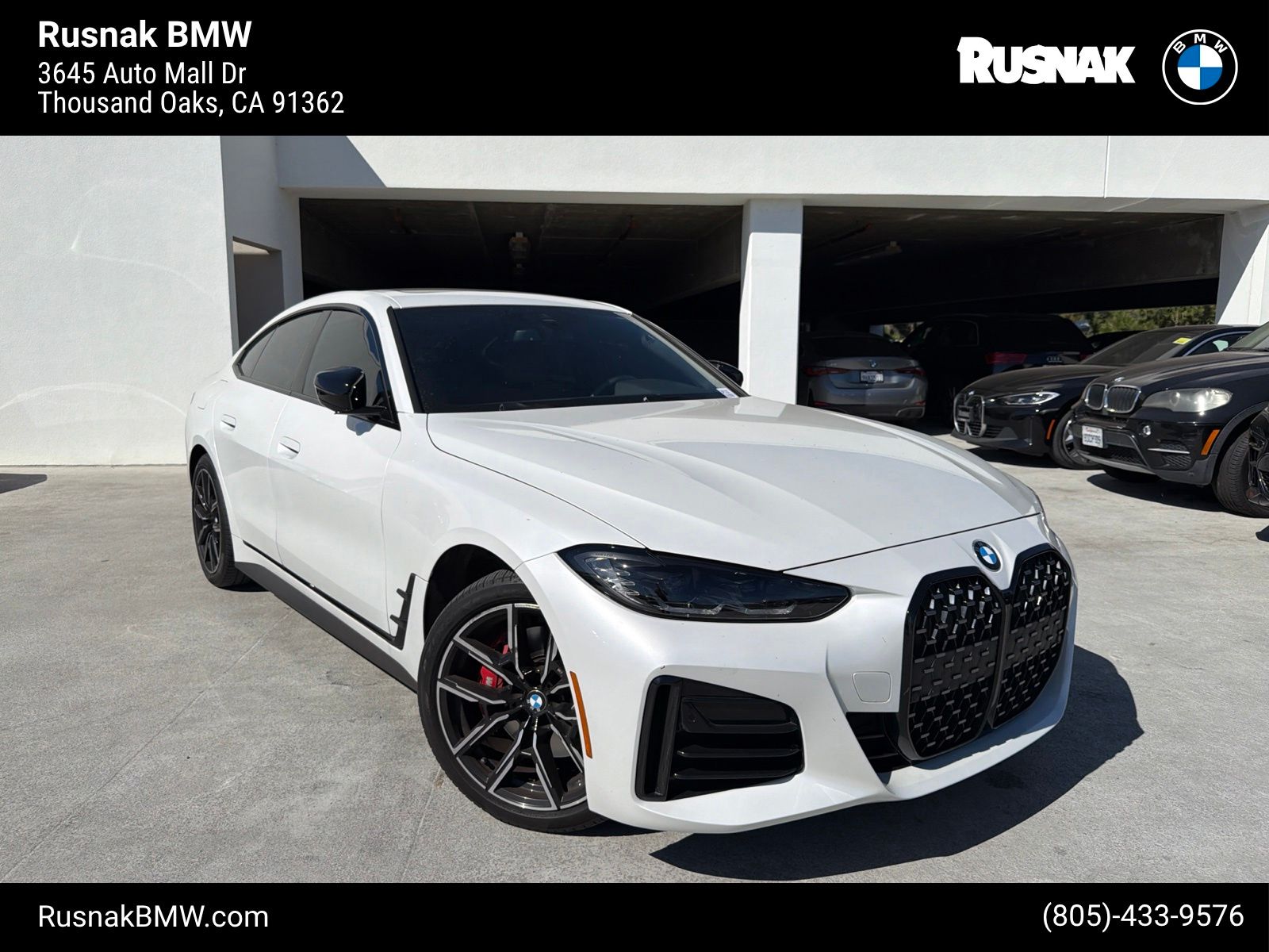 Mineral White Metallic 2023 BMW 4 Series Coupe Rear-Wheel Drive 8-Speed Automatic