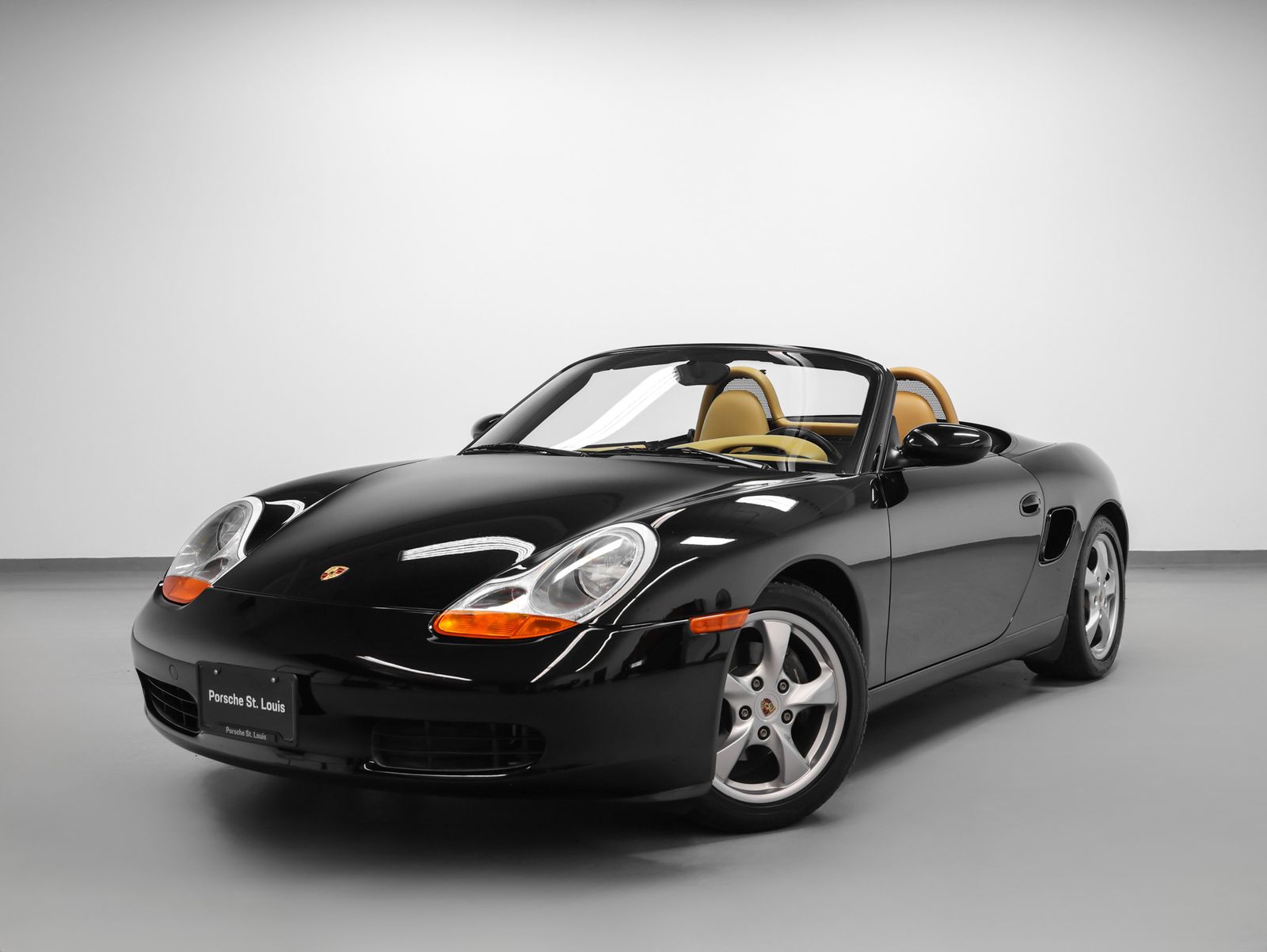Black 2001 Porsche Boxster Convertible Rear-Wheel Drive 5-Speed Automatic