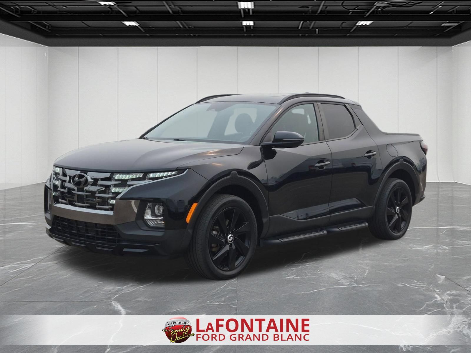 Phantom Black 2023 Hyundai Santa Cruz Pickup Truck All-Wheel Drive Automatic