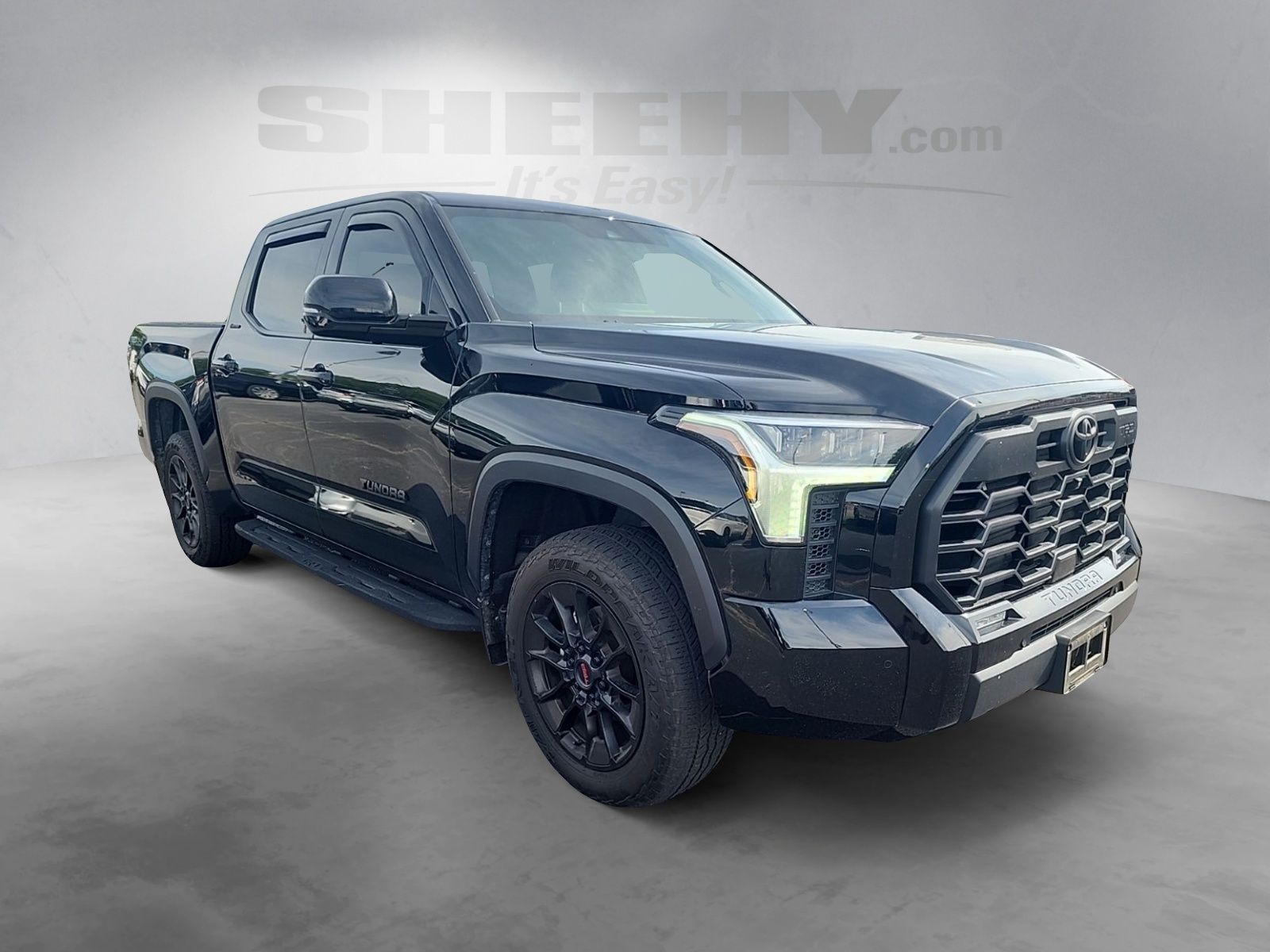 Used 2025 Midnight Black Metallic Toyota Limited image 2