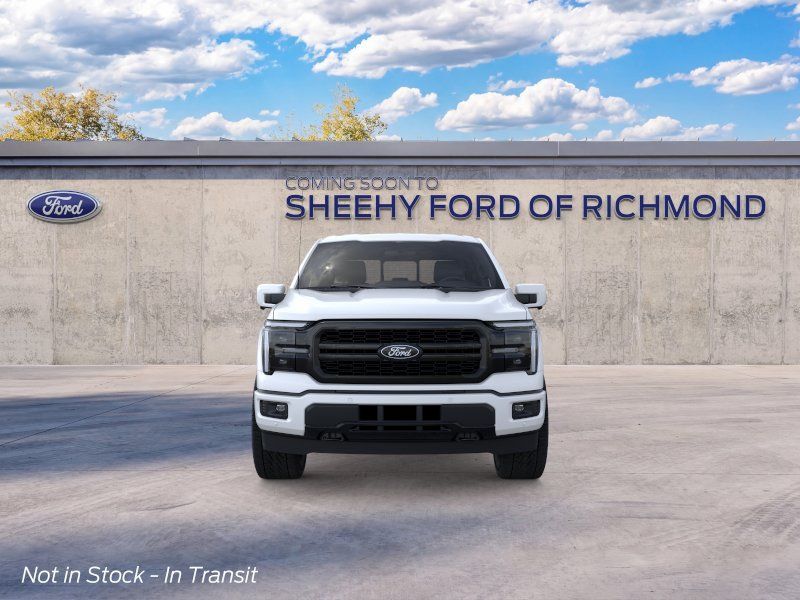 New 2026 Star White Metallic Tri-Coat Ford Lariat image 7