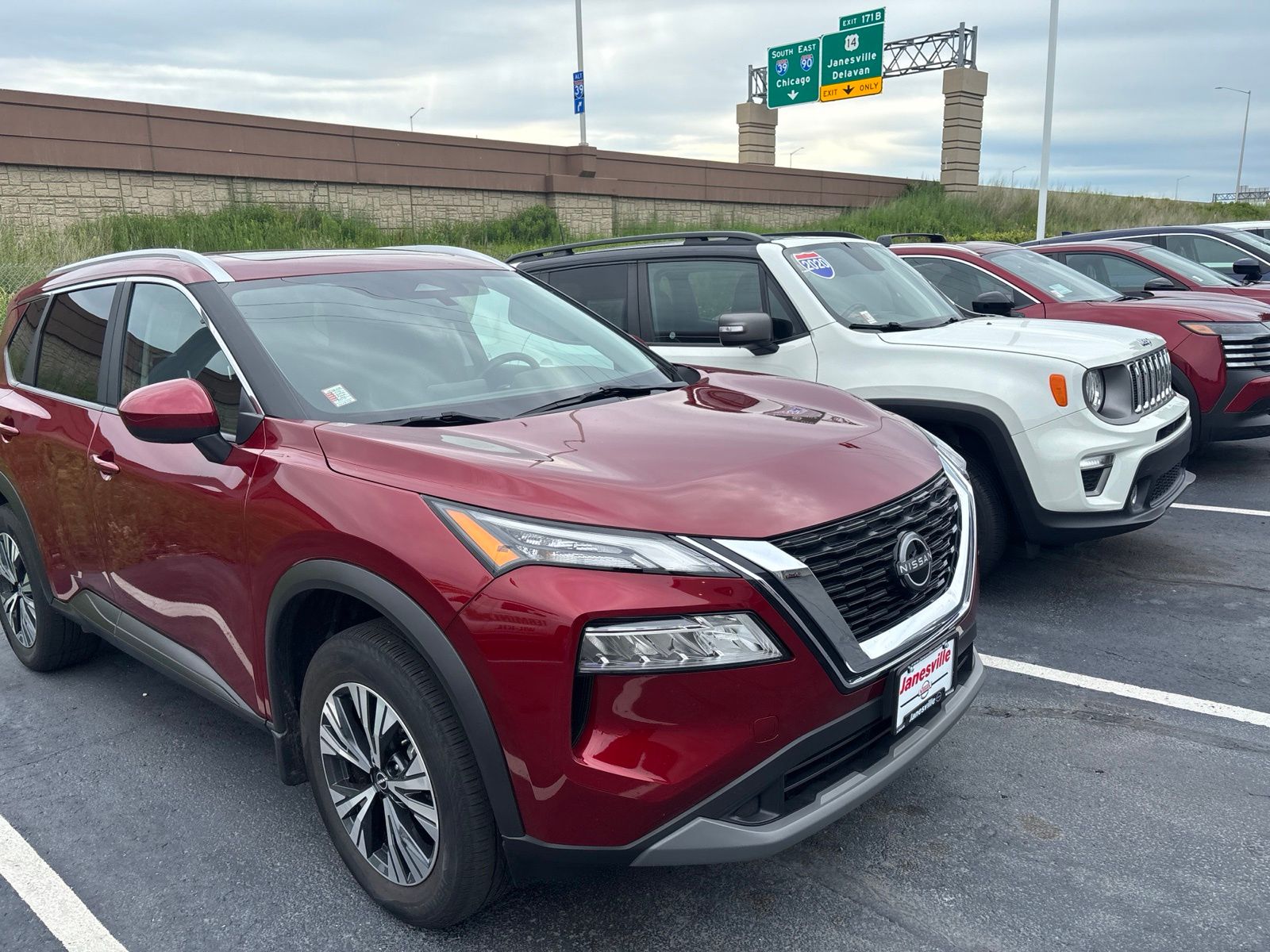 Red (Scarlet Ember Tintcoat) 2023 Nissan Rogue SUV / Crossover All-Wheel Drive Continuously Variable Transmission