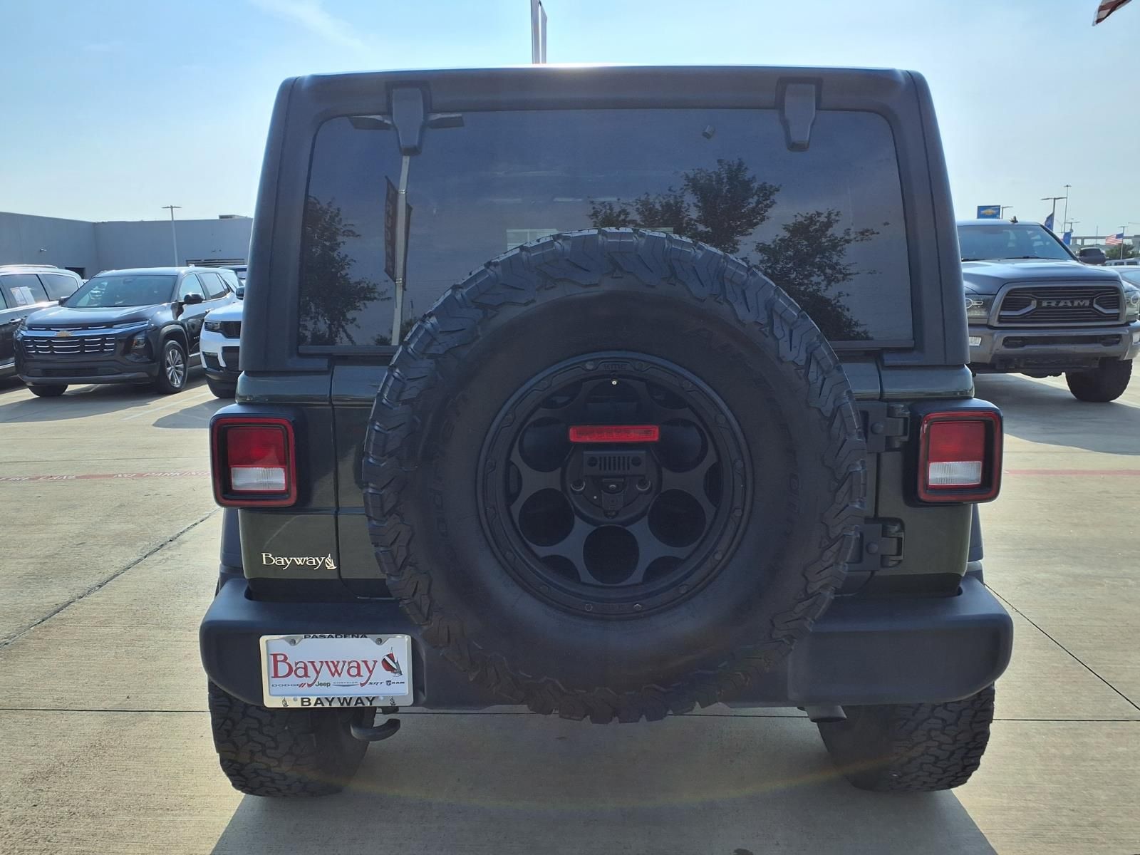 2023 Jeep Wrangler Willys Green at Gullo Toyota