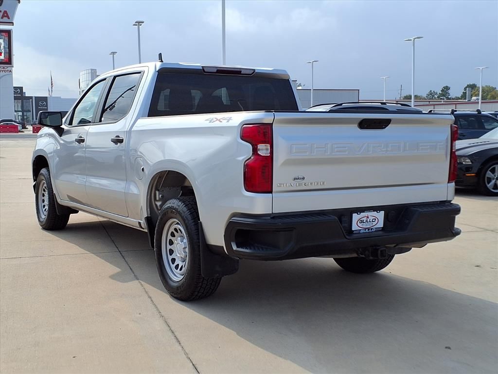 2021 Chevrolet Silverado 1500 WT Silver at Classic Elite Chevrolet Sugar Land