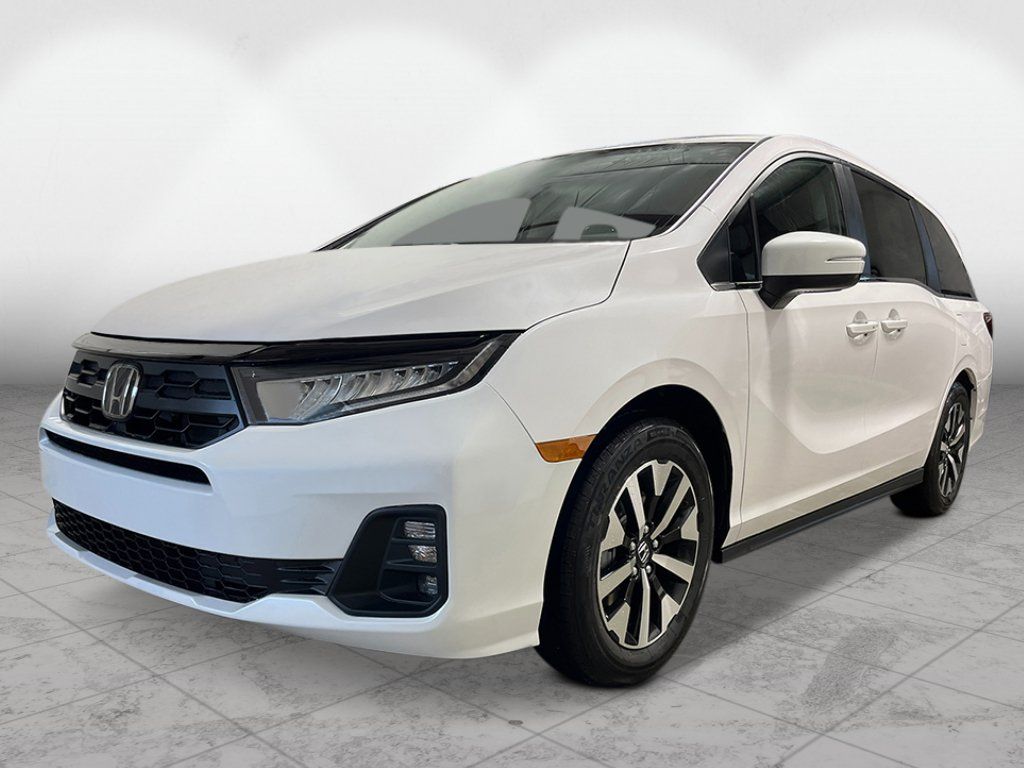 Platinum White Pearl 2026 Honda Odyssey Minivan Front-Wheel Drive Automatic