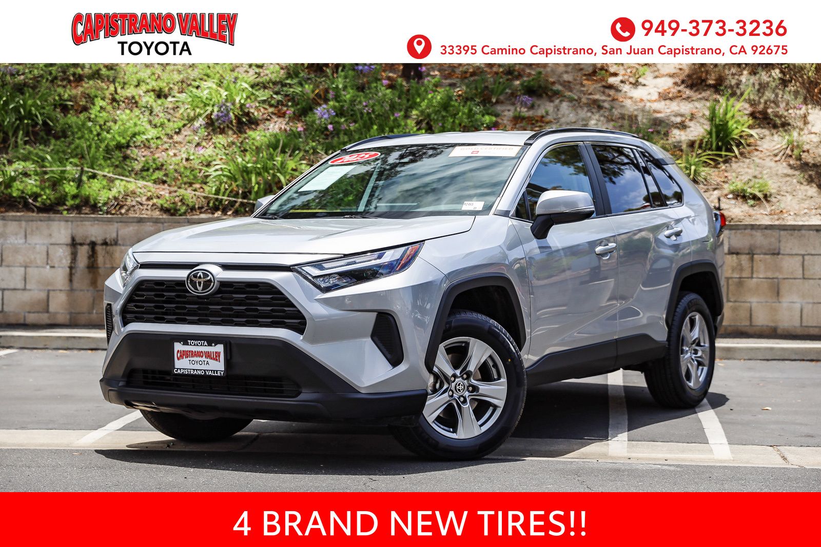 Silver Sky Metallic 2025 Toyota RAV4 SUV / Crossover All-Wheel Drive 8-Speed Automatic