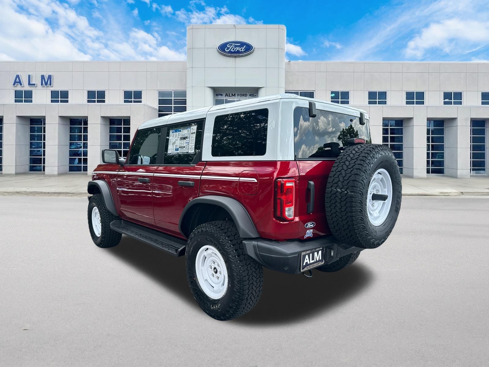New 2026 Ruby Red Metallic Tinted Clearcoat Ford Heritage Edition image 8