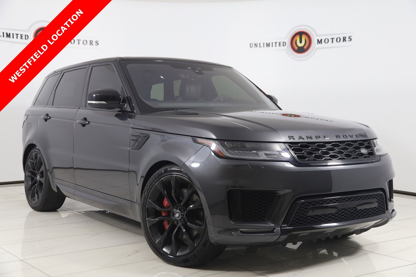 Windward Gray Metallic 2020 Land Rover Range Rover Sport HST 4WD SUV / Crossover All-Wheel Drive 8-Speed Automatic